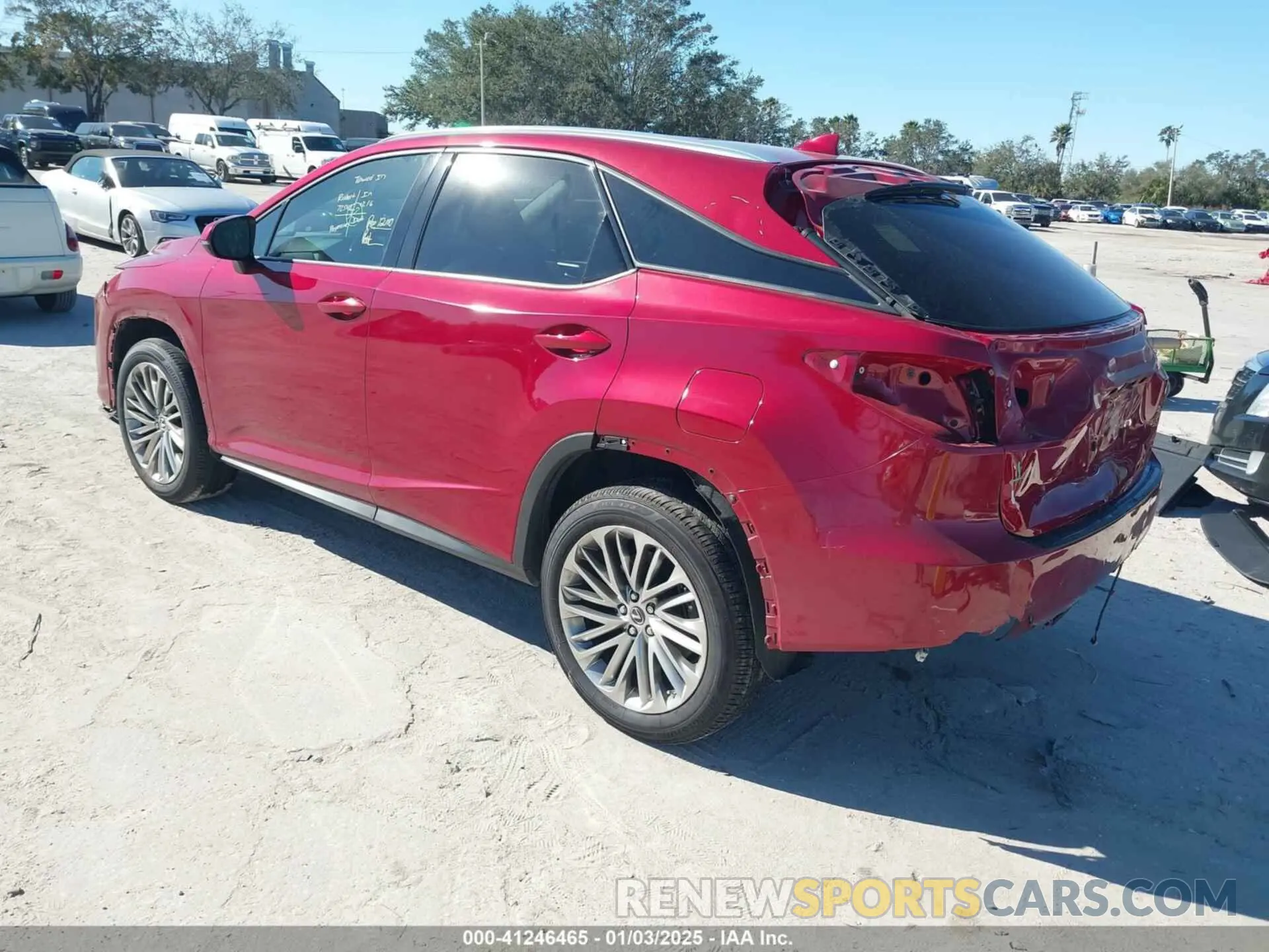 3 fotografías del automóvil dañado 2T2JGMDA1MC065053 LEXUS RX 450H 2021