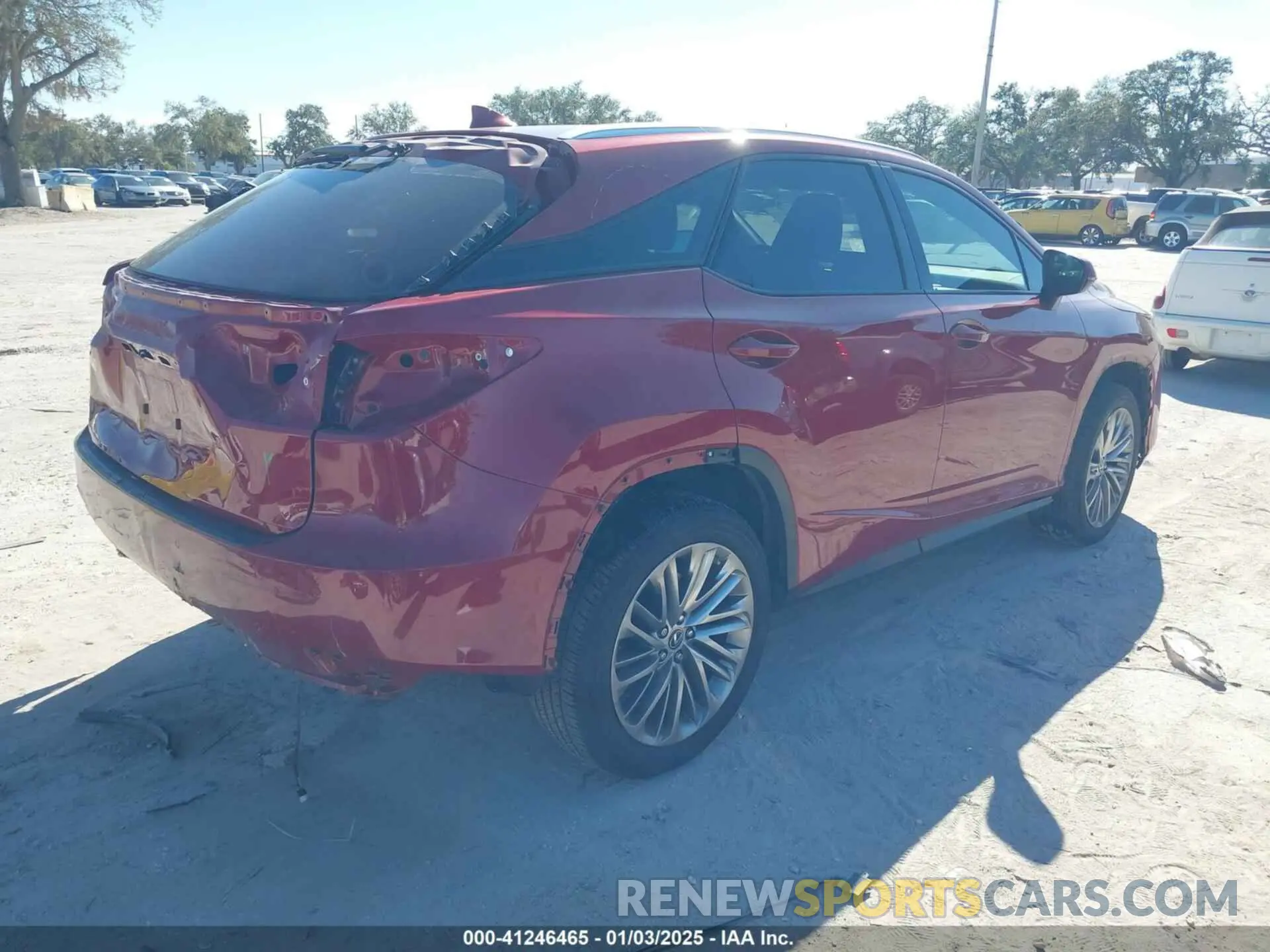 4 fotografías del automóvil dañado 2T2JGMDA1MC065053 LEXUS RX 450H 2021