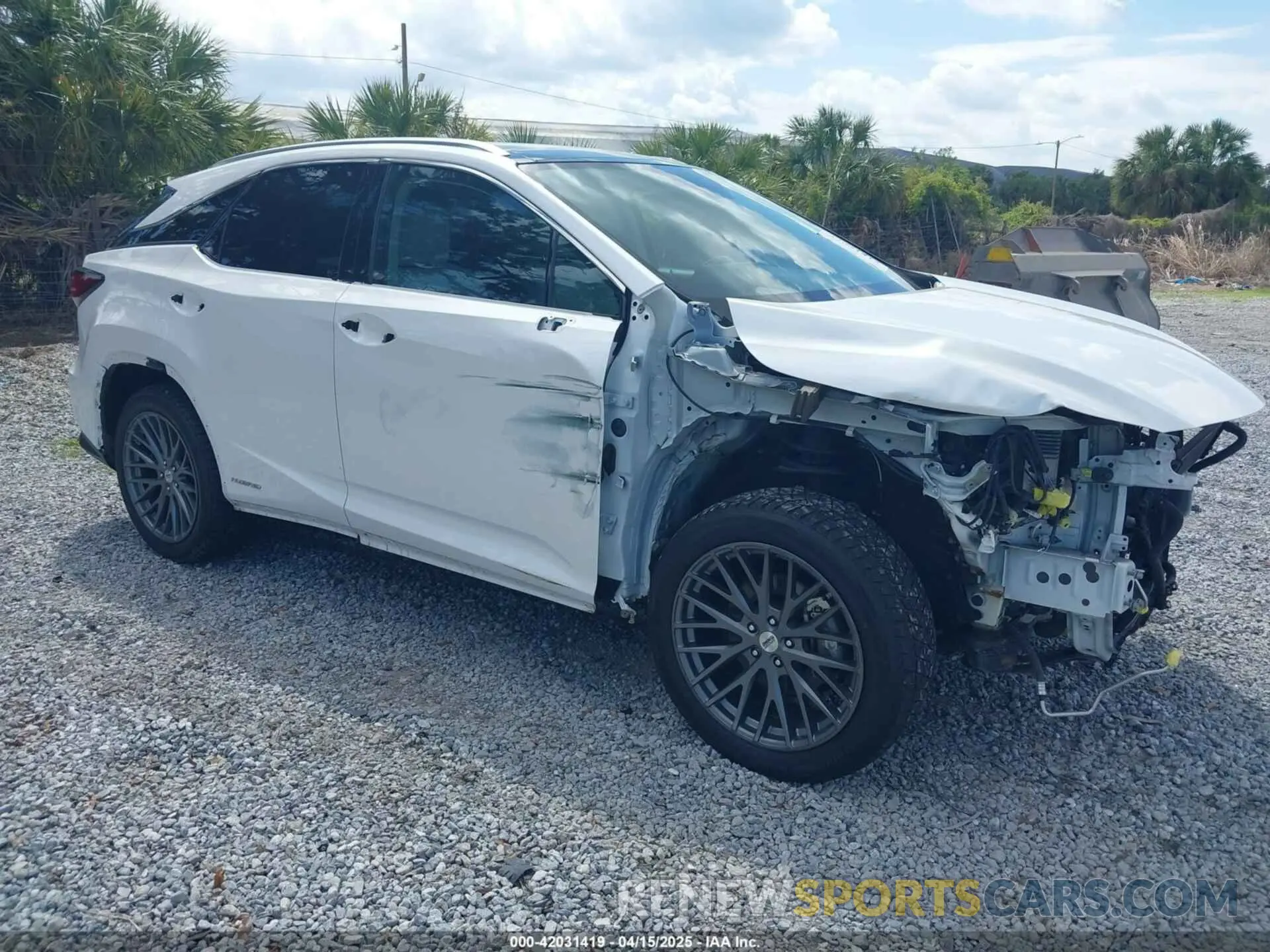 1 fotografías del automóvil dañado 2T2JGMDA9MC058061 LEXUS RX 450H 2021