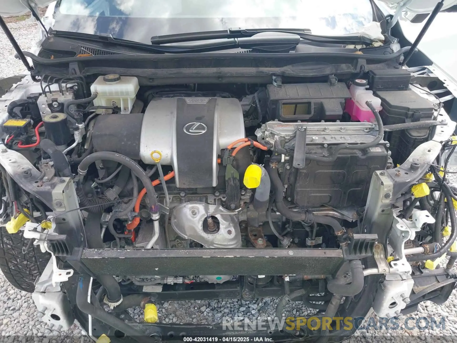 10 fotografías del automóvil dañado 2T2JGMDA9MC058061 LEXUS RX 450H 2021