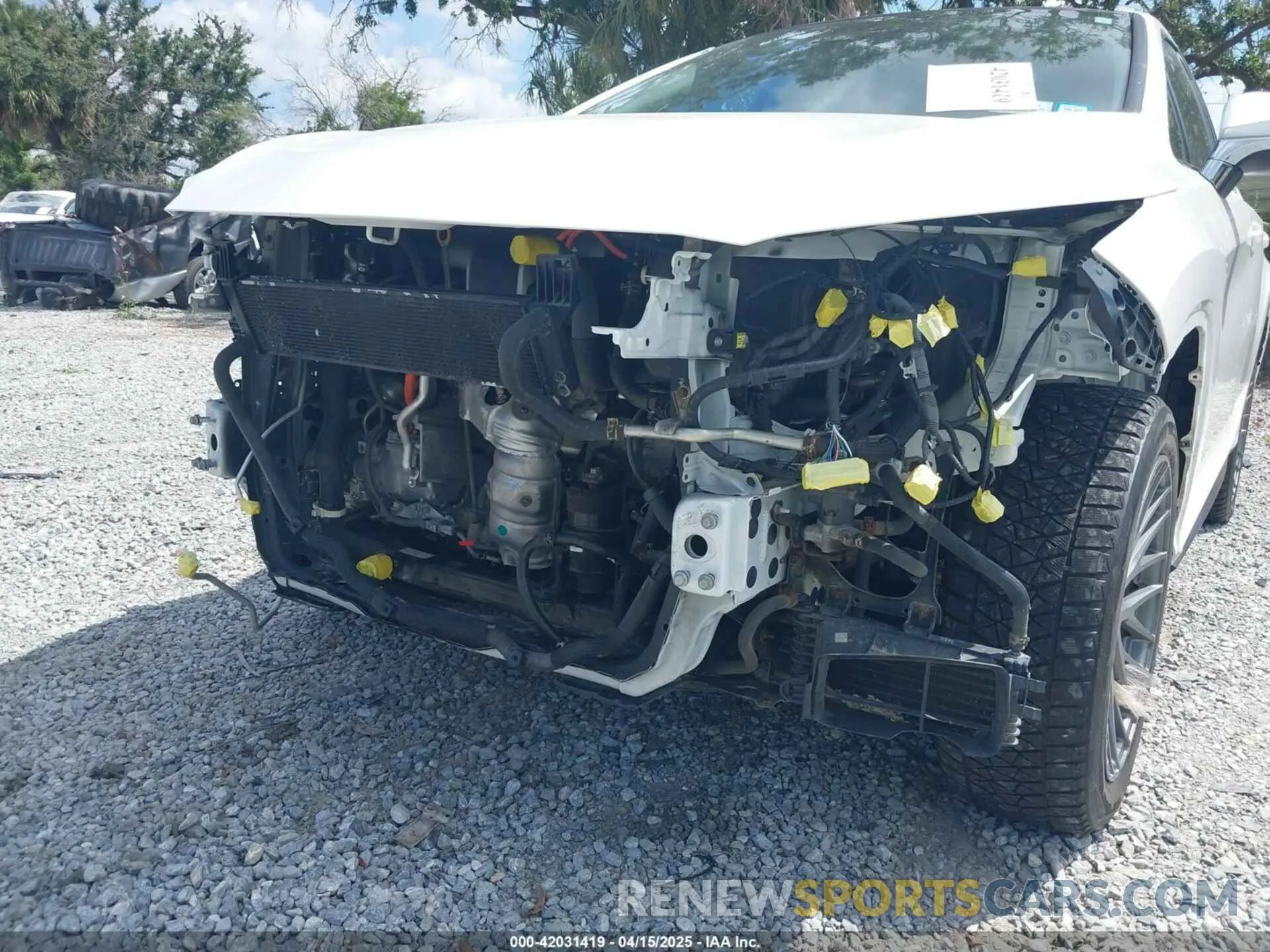 18 fotografías del automóvil dañado 2T2JGMDA9MC058061 LEXUS RX 450H 2021