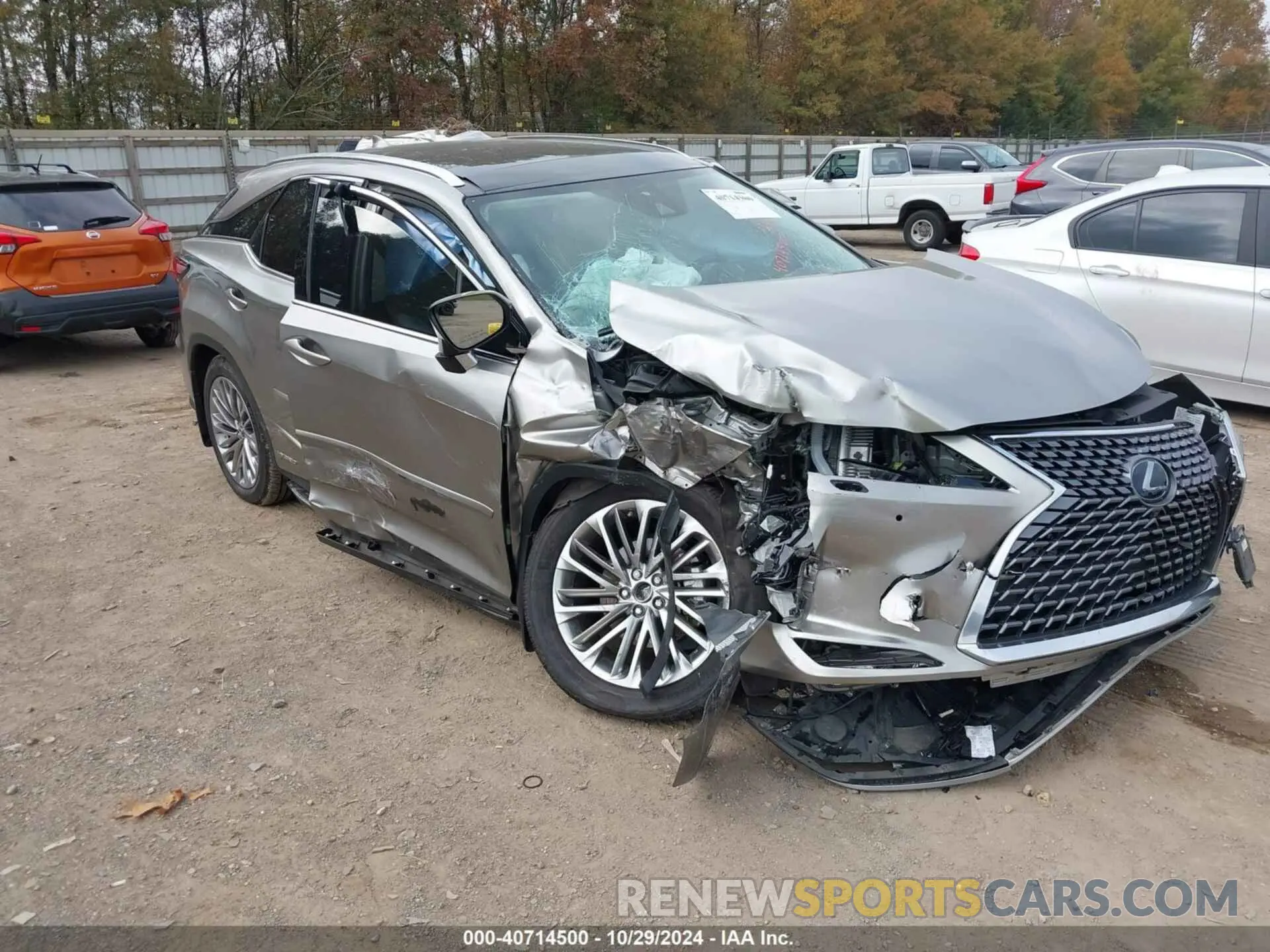 1 fotografías del automóvil dañado 2T2JGMDA9MC059159 LEXUS RX 450H 2021