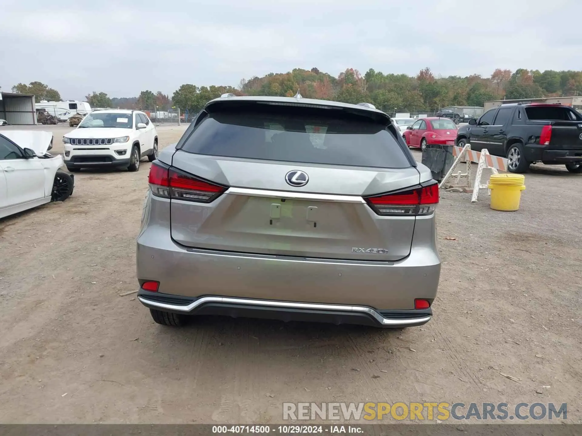 16 fotografías del automóvil dañado 2T2JGMDA9MC059159 LEXUS RX 450H 2021