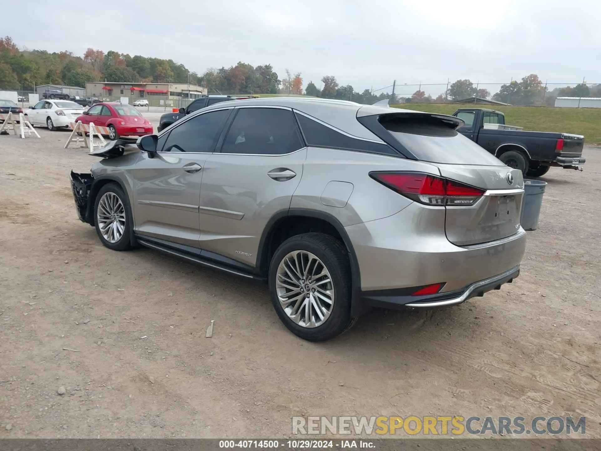 3 fotografías del automóvil dañado 2T2JGMDA9MC059159 LEXUS RX 450H 2021