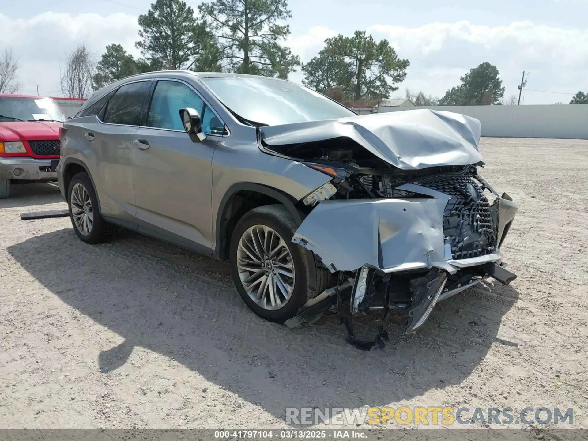 1 fotografías del automóvil dañado 2T2JGMDA9MC061963 LEXUS RX 450H 2021
