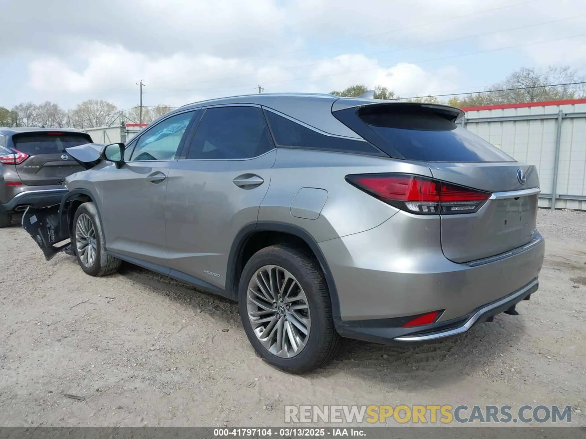 3 fotografías del automóvil dañado 2T2JGMDA9MC061963 LEXUS RX 450H 2021