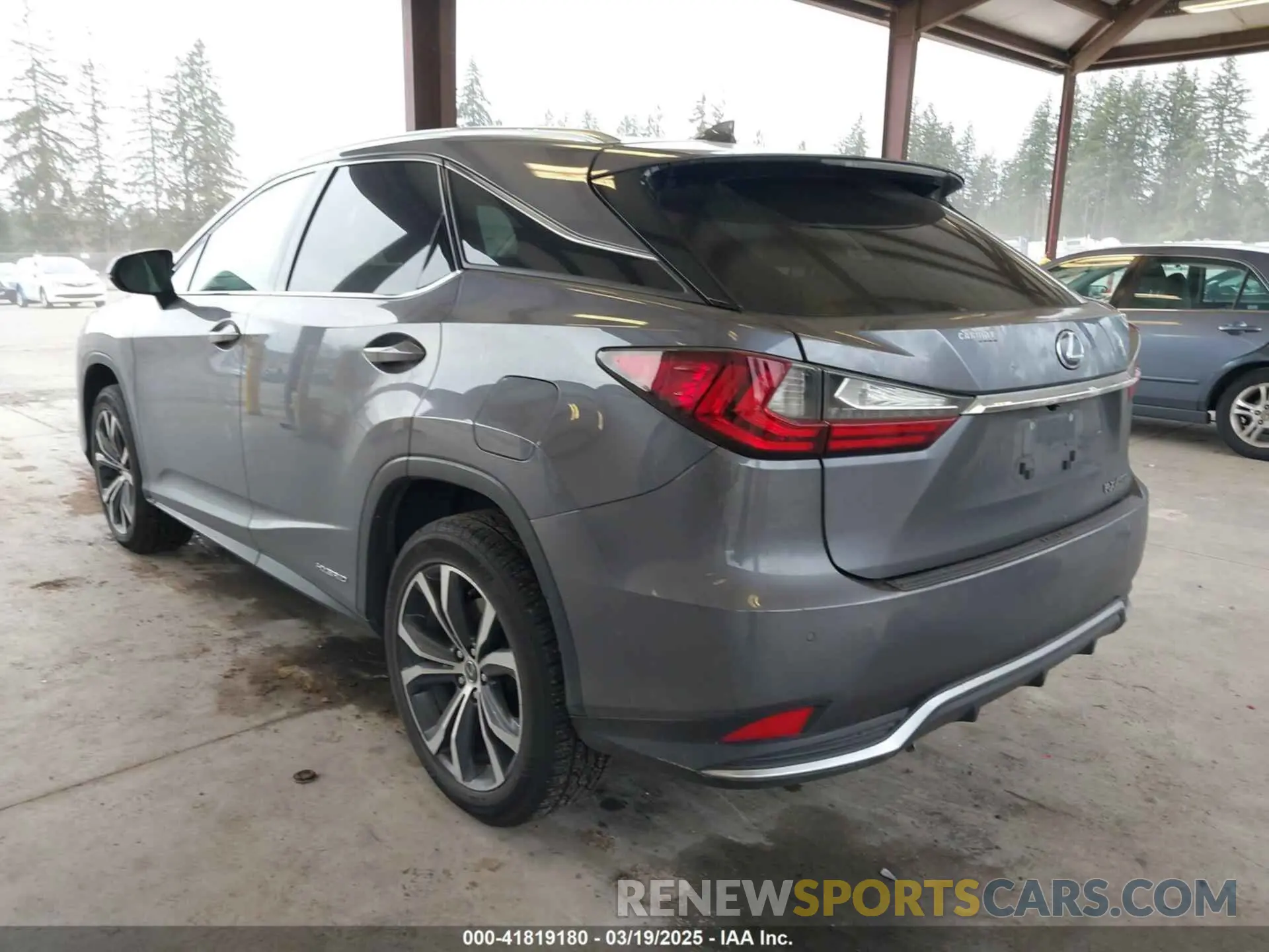 3 fotografías del automóvil dañado 2T2HGMDA0NC079557 LEXUS RX 450H 2022