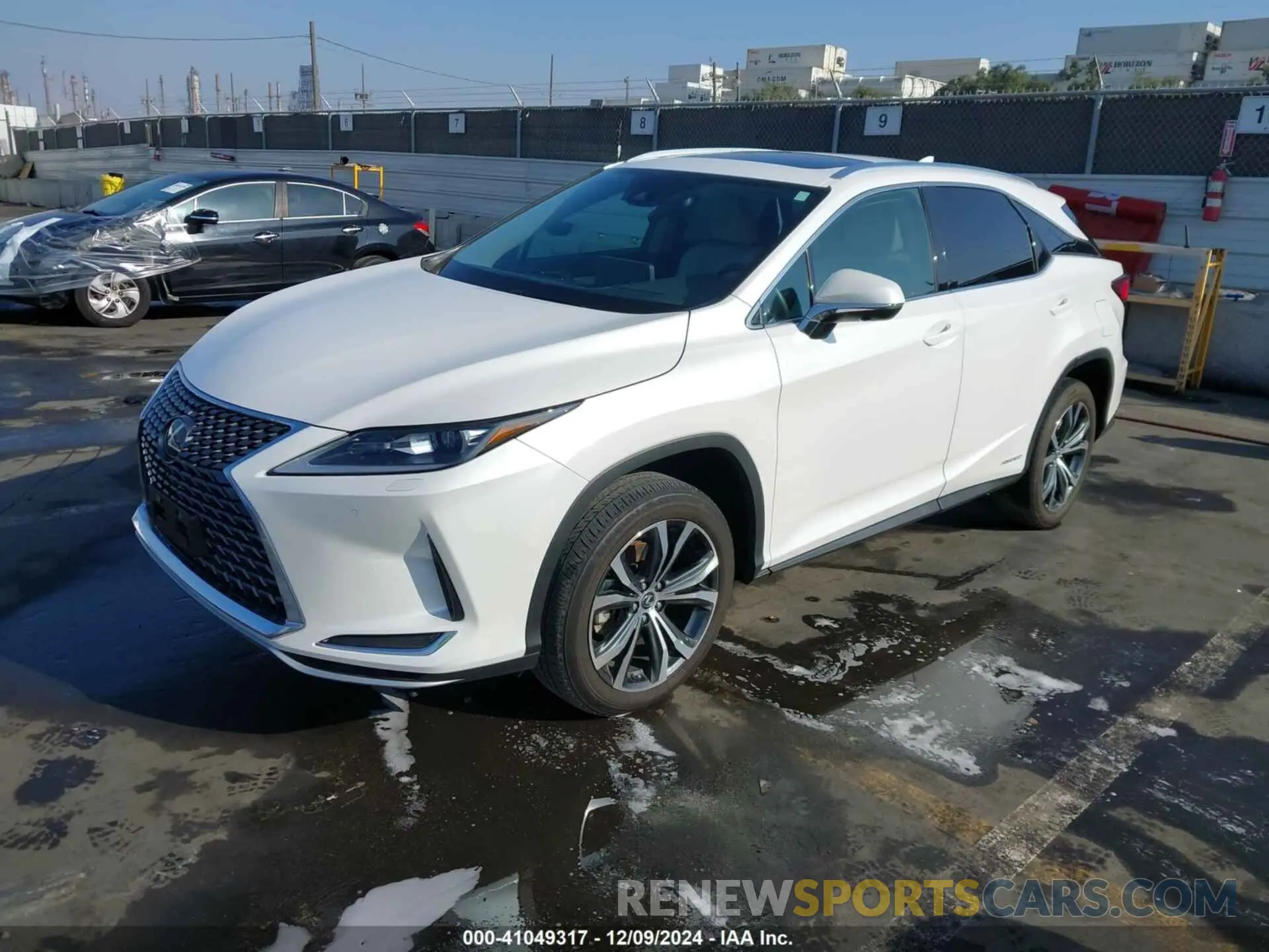 2 fotografías del automóvil dañado 2T2HGMDA3NC085353 LEXUS RX 450H 2022