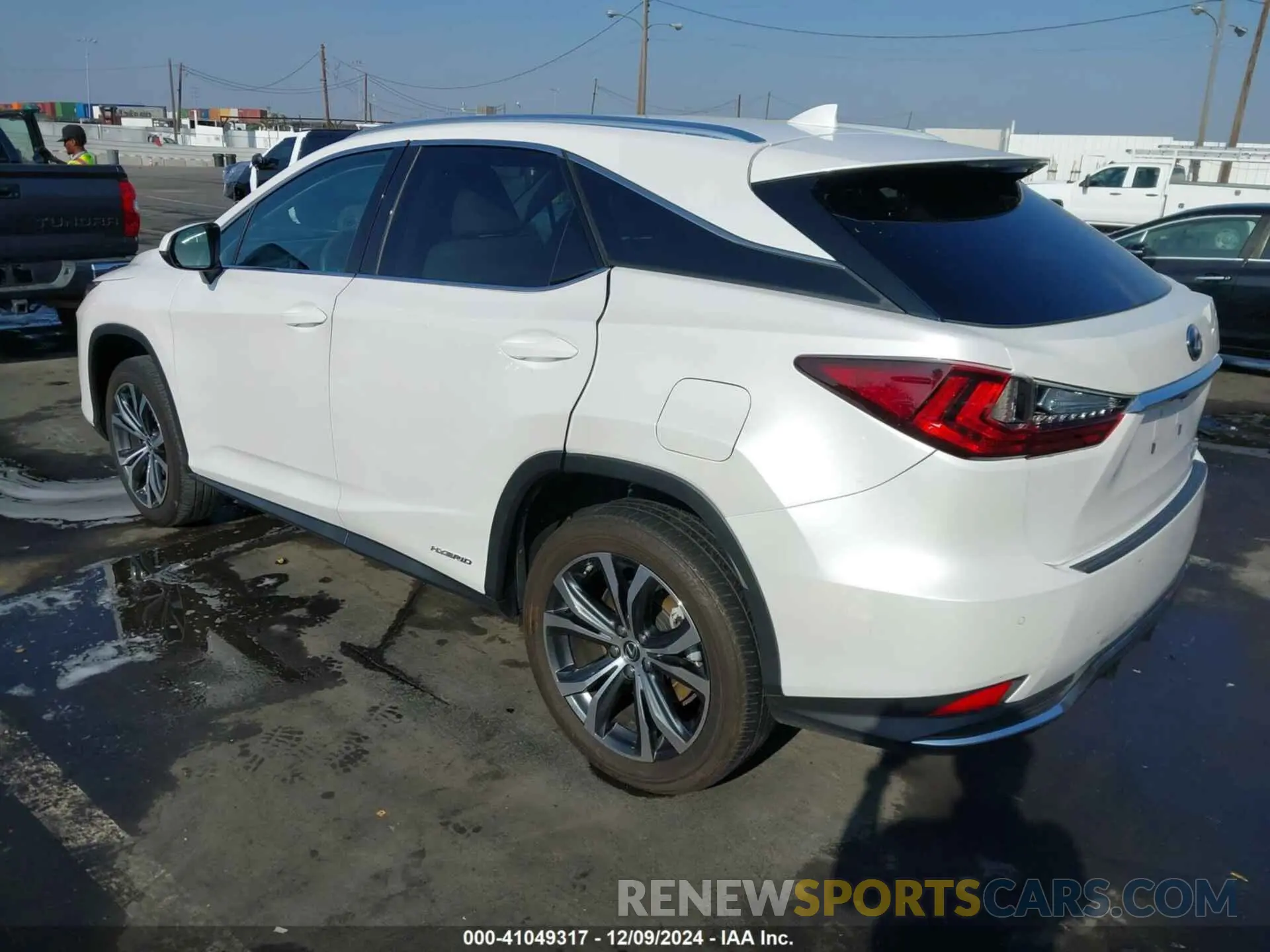 3 fotografías del automóvil dañado 2T2HGMDA3NC085353 LEXUS RX 450H 2022