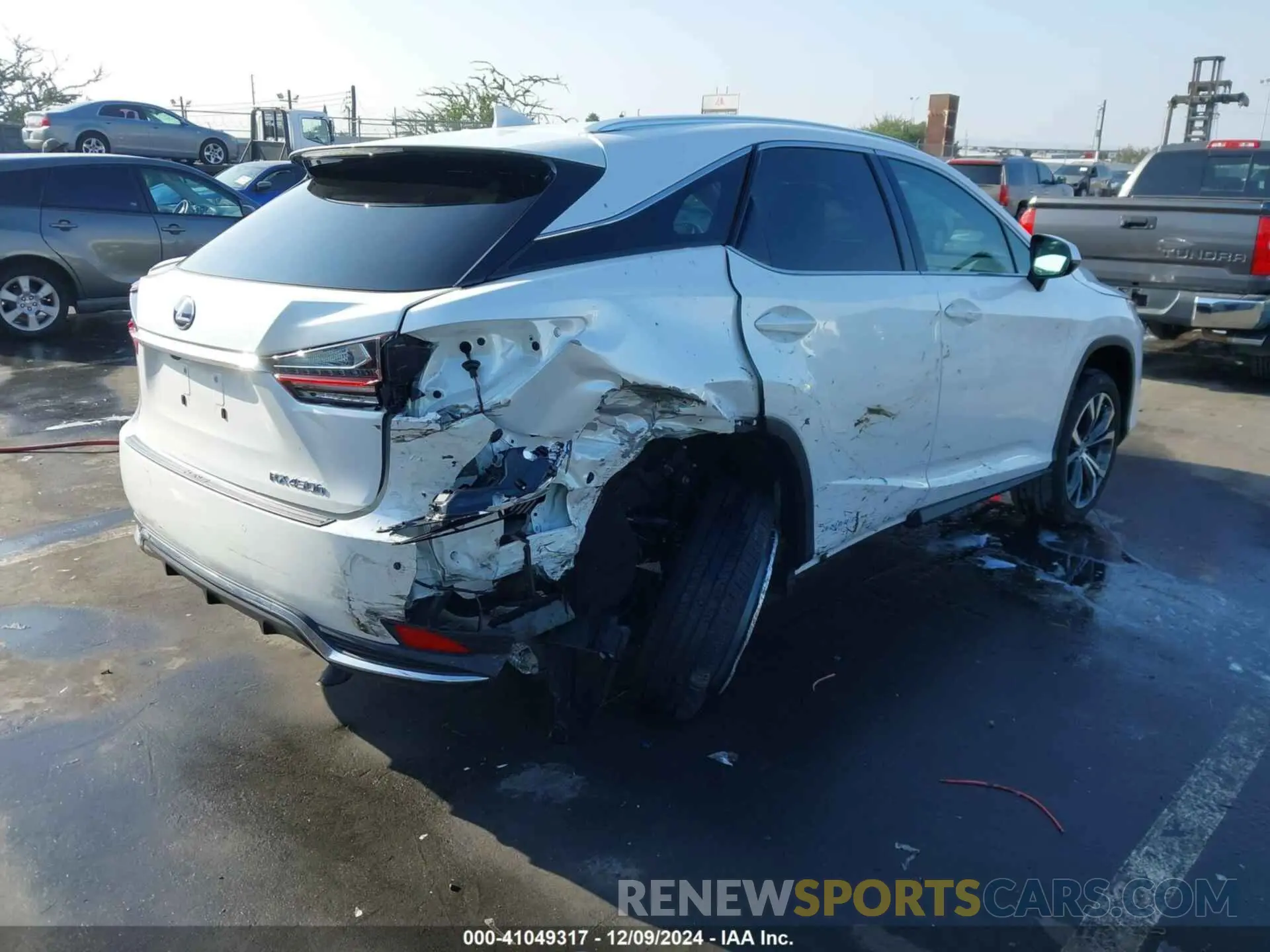4 fotografías del automóvil dañado 2T2HGMDA3NC085353 LEXUS RX 450H 2022