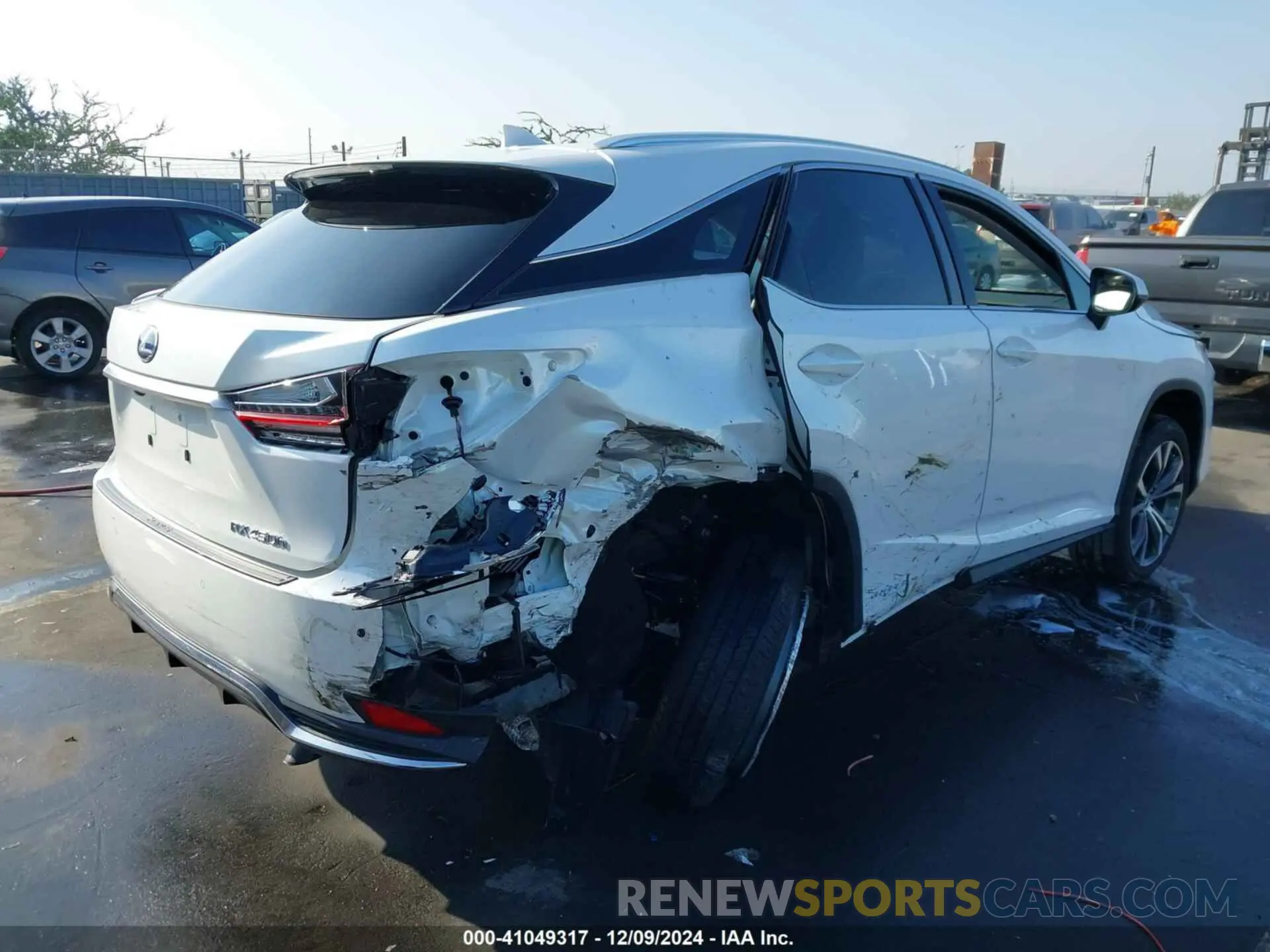 6 fotografías del automóvil dañado 2T2HGMDA3NC085353 LEXUS RX 450H 2022