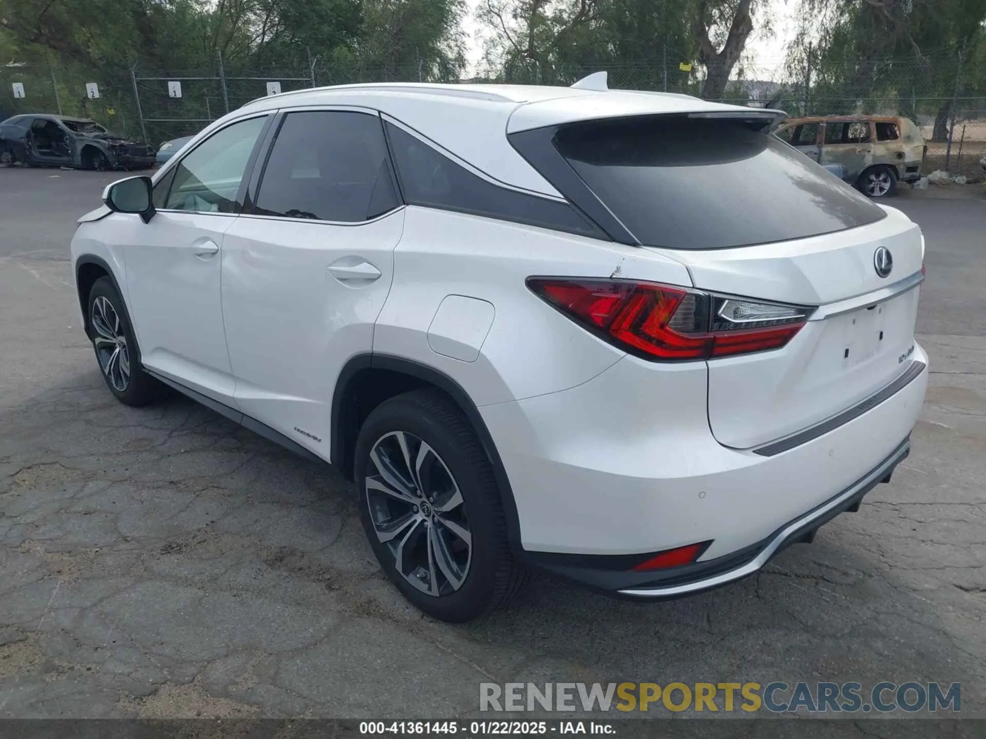 3 fotografías del automóvil dañado 2T2HGMDA8NC074865 LEXUS RX 450H 2022