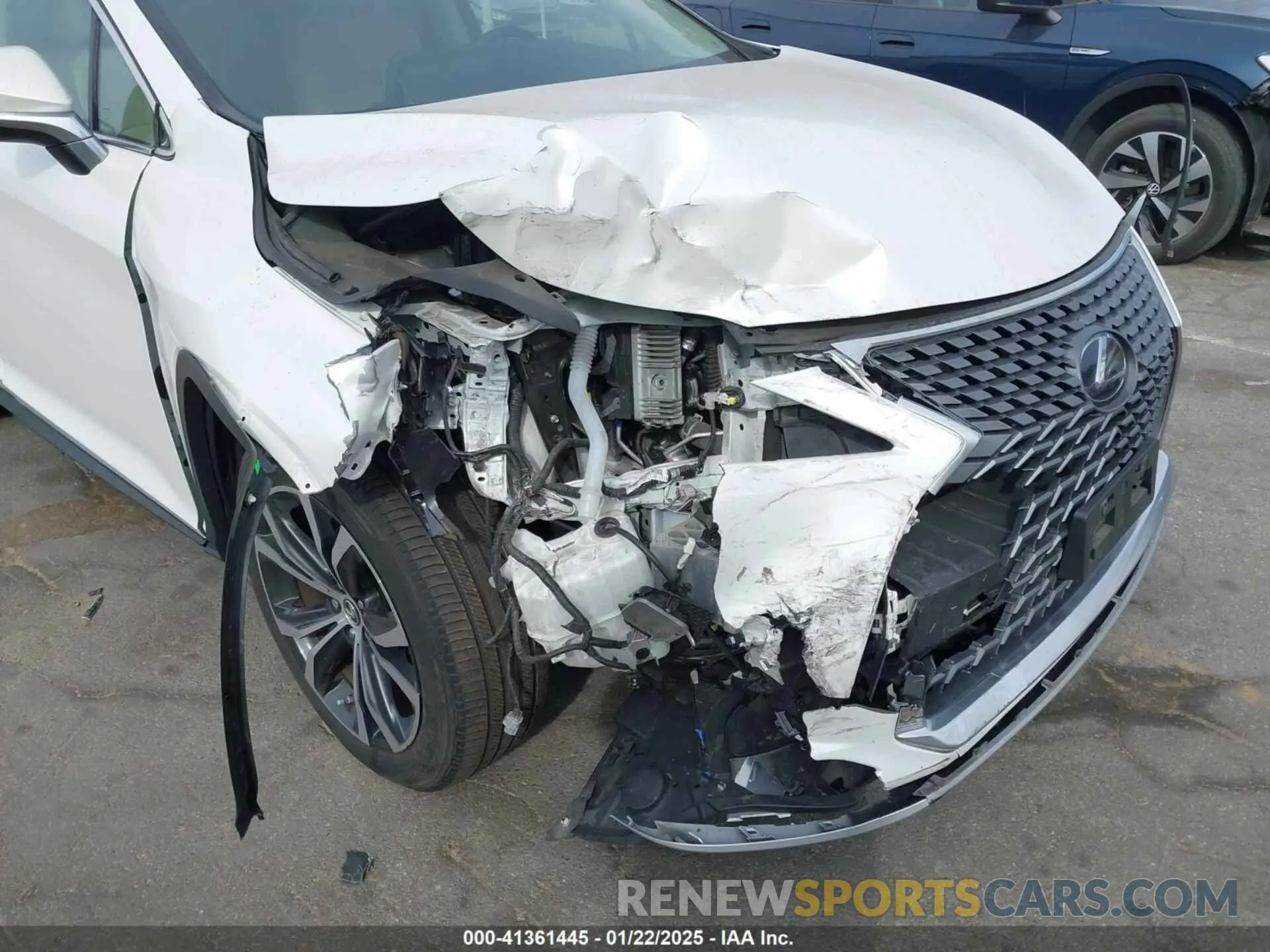 6 fotografías del automóvil dañado 2T2HGMDA8NC074865 LEXUS RX 450H 2022