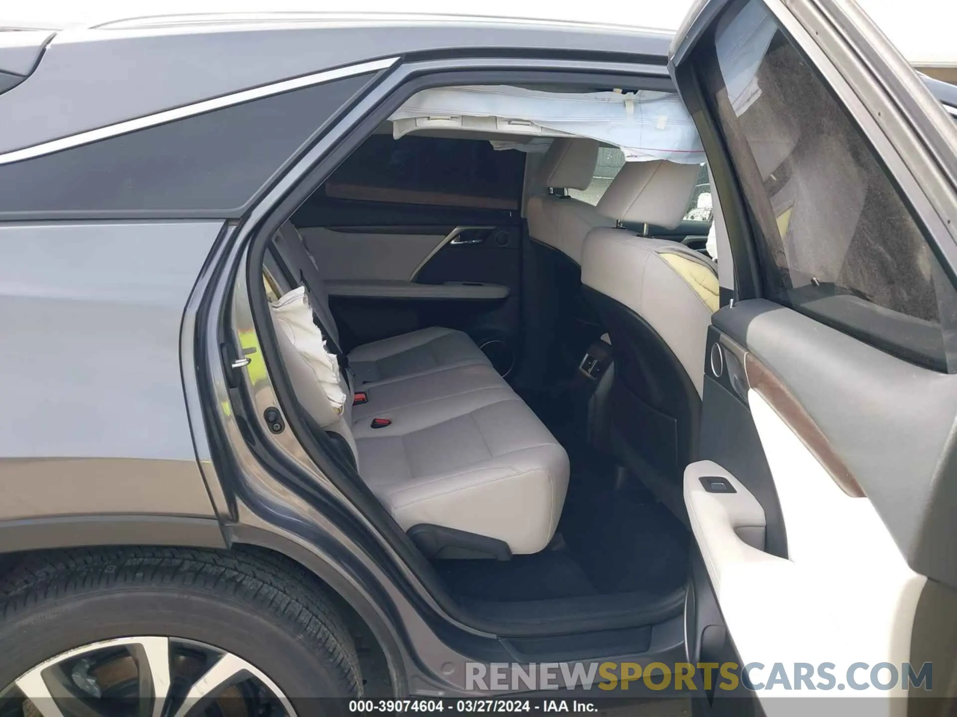 8 fotografías del automóvil dañado 2T2HGMDA9NC073742 LEXUS RX 450H 2022