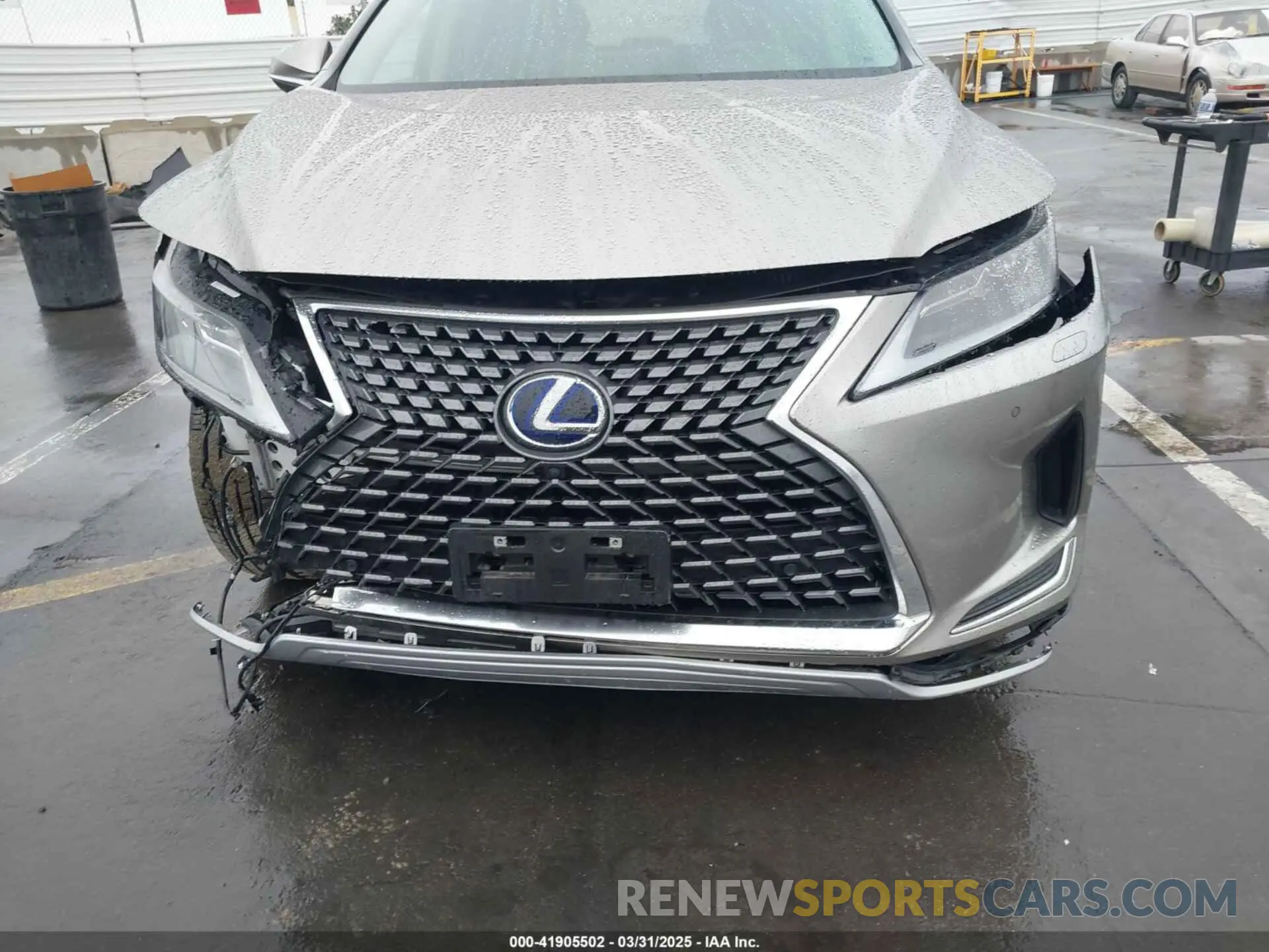 12 fotografías del automóvil dañado 2T2HGMDA9NC084255 LEXUS RX 450H 2022