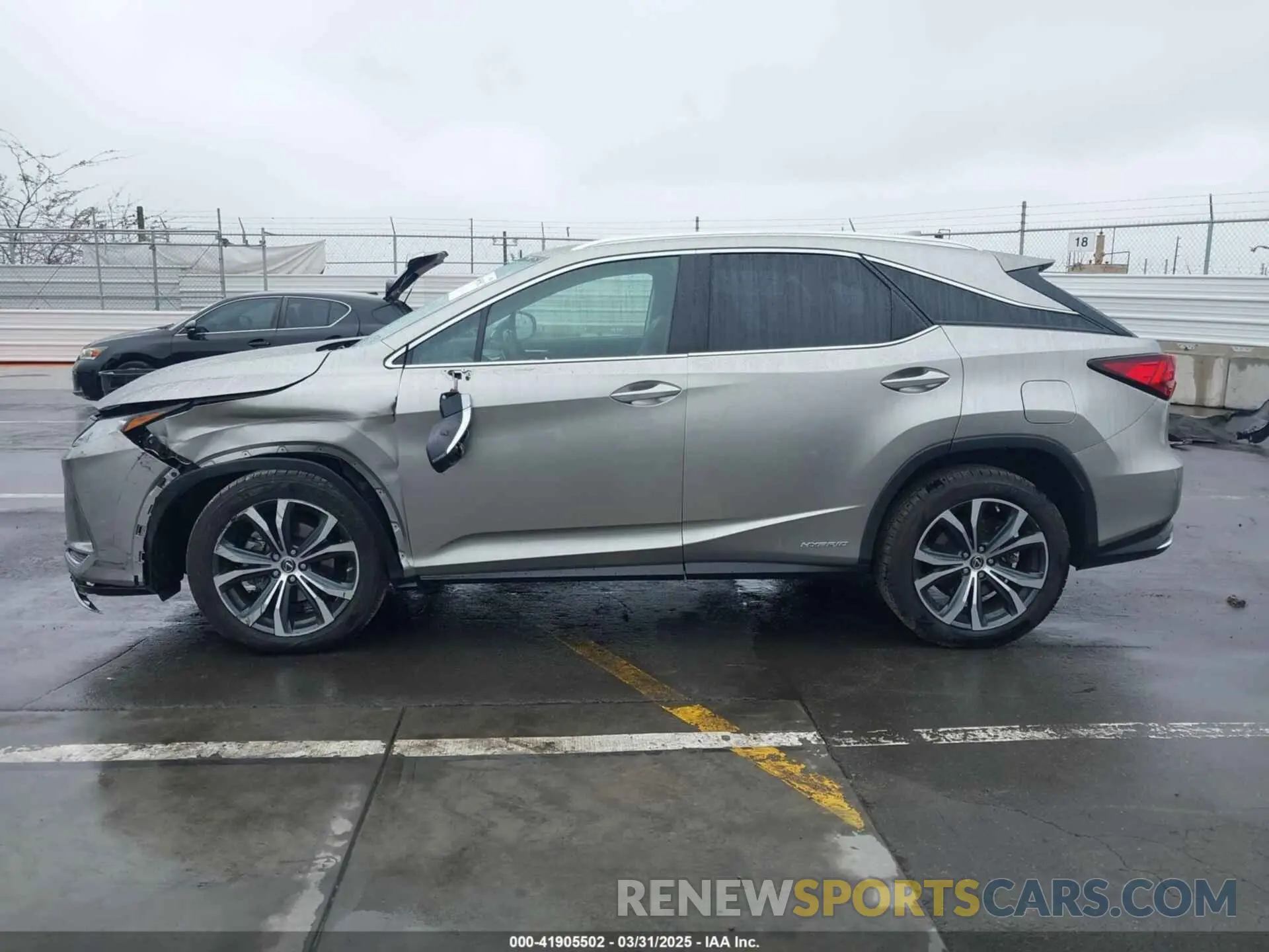 14 fotografías del automóvil dañado 2T2HGMDA9NC084255 LEXUS RX 450H 2022
