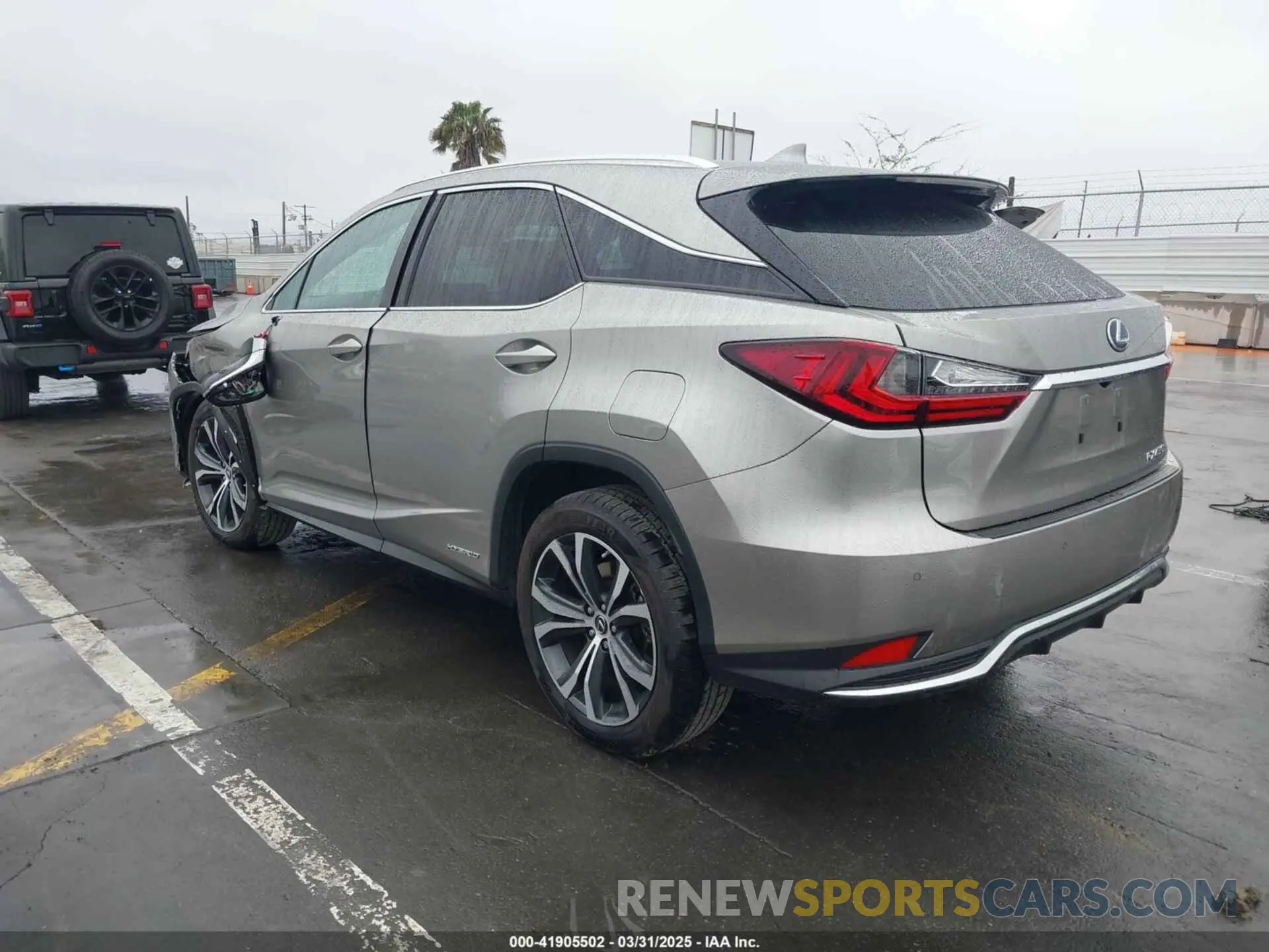 3 fotografías del automóvil dañado 2T2HGMDA9NC084255 LEXUS RX 450H 2022