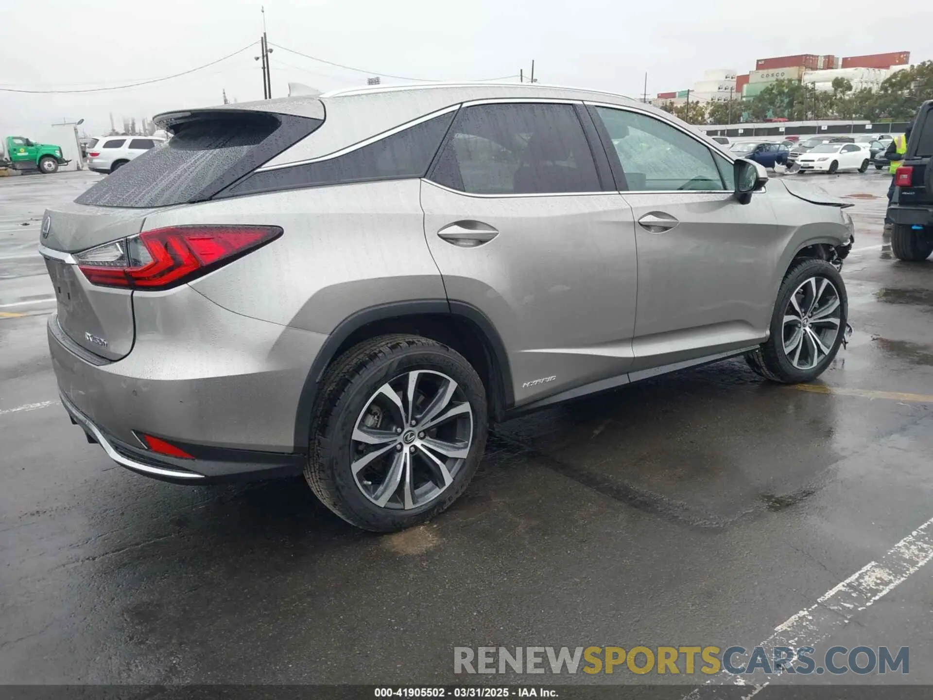 4 fotografías del automóvil dañado 2T2HGMDA9NC084255 LEXUS RX 450H 2022