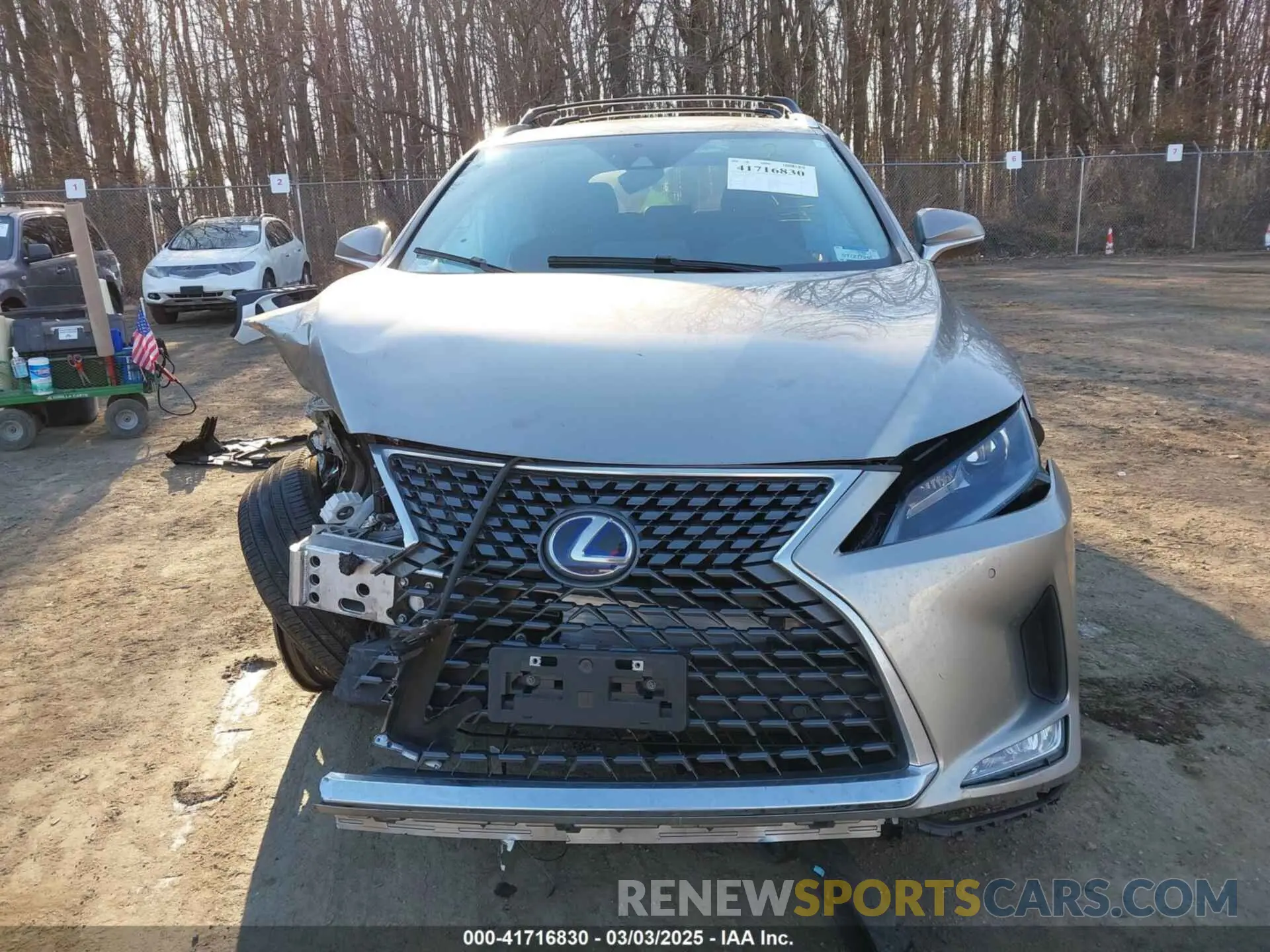 12 fotografías del automóvil dañado 2T2HGMDA9NC085132 LEXUS RX 450H 2022