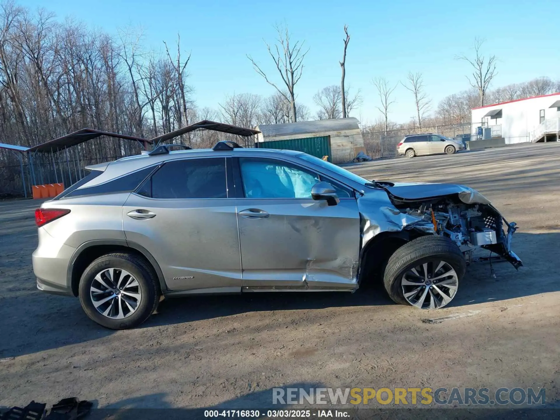 13 fotografías del automóvil dañado 2T2HGMDA9NC085132 LEXUS RX 450H 2022