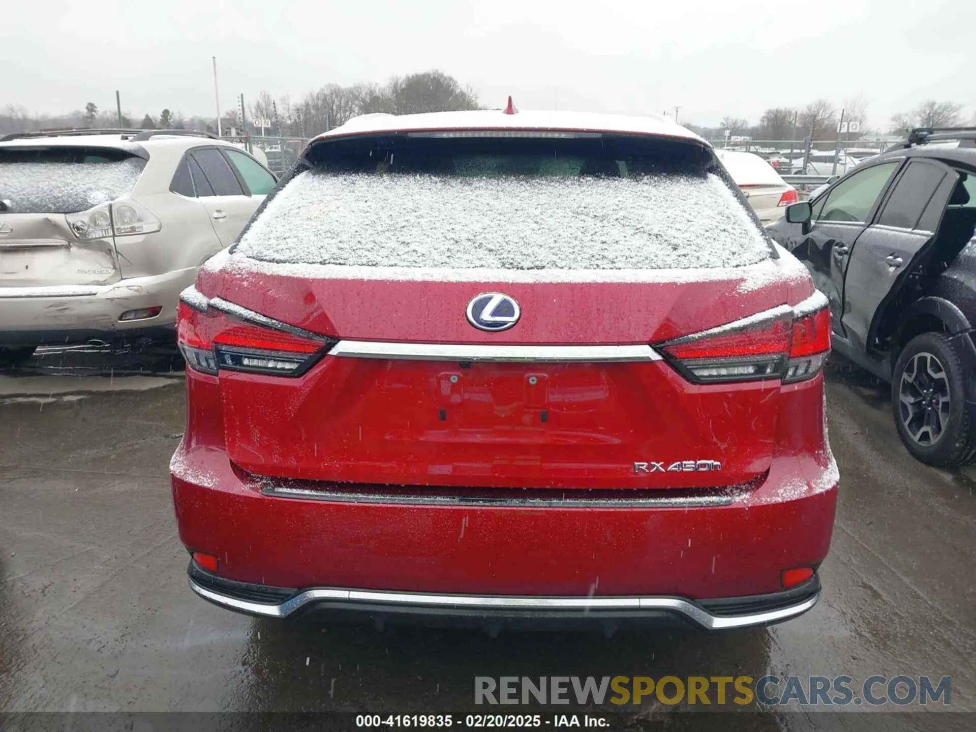 17 fotografías del automóvil dañado 2T2JGMDA2NC078878 LEXUS RX 450H 2022