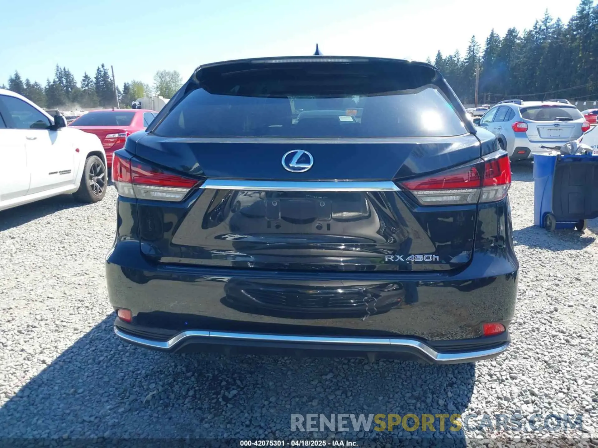 16 fotografías del automóvil dañado 2T2JGMDA4NC076274 LEXUS RX 450H 2022