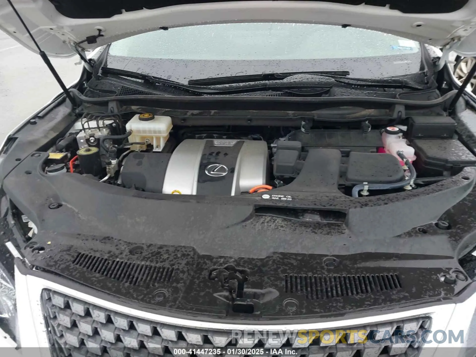 10 fotografías del automóvil dañado 2T2JGMDA5NC082651 LEXUS RX 450H 2022