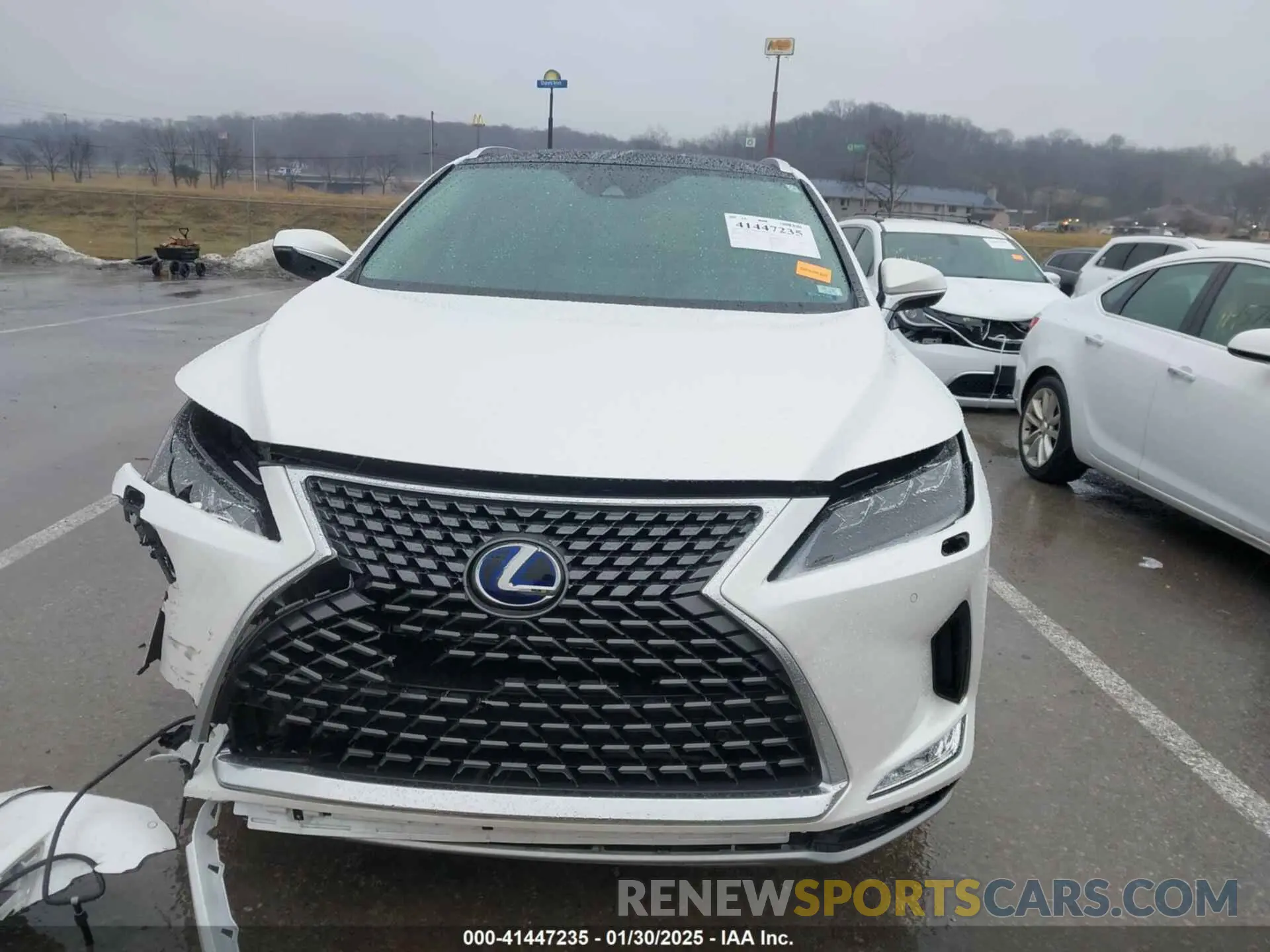 12 fotografías del automóvil dañado 2T2JGMDA5NC082651 LEXUS RX 450H 2022