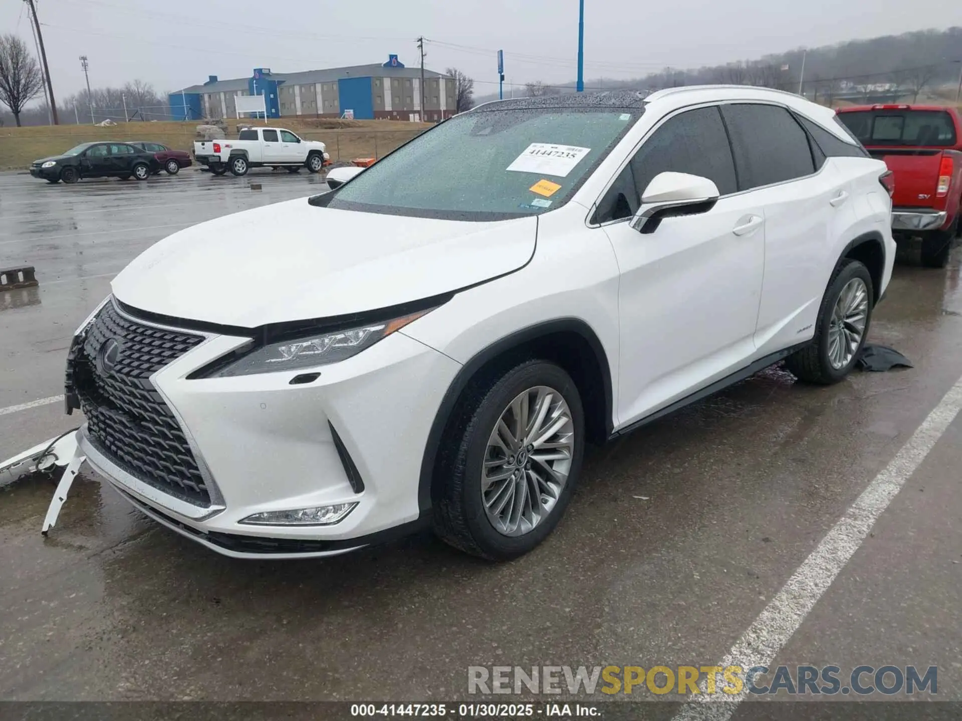 2 fotografías del automóvil dañado 2T2JGMDA5NC082651 LEXUS RX 450H 2022