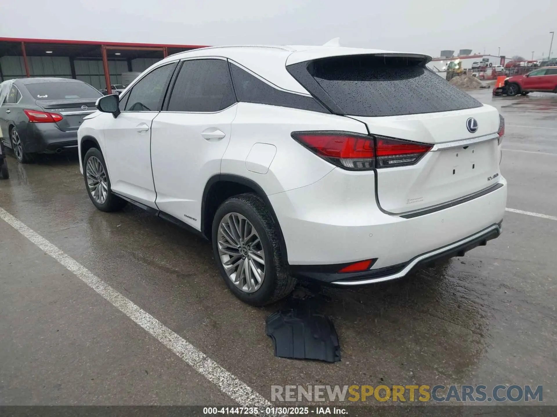 3 fotografías del automóvil dañado 2T2JGMDA5NC082651 LEXUS RX 450H 2022