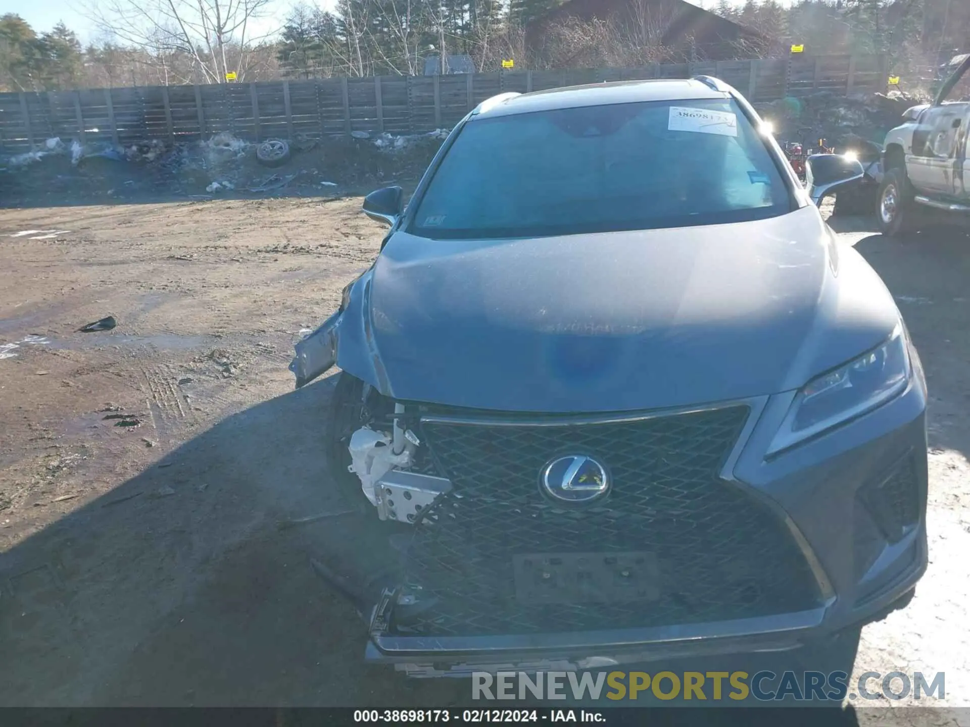 13 fotografías del automóvil dañado 2T2SGMDA4NC073847 LEXUS RX 450H 2022