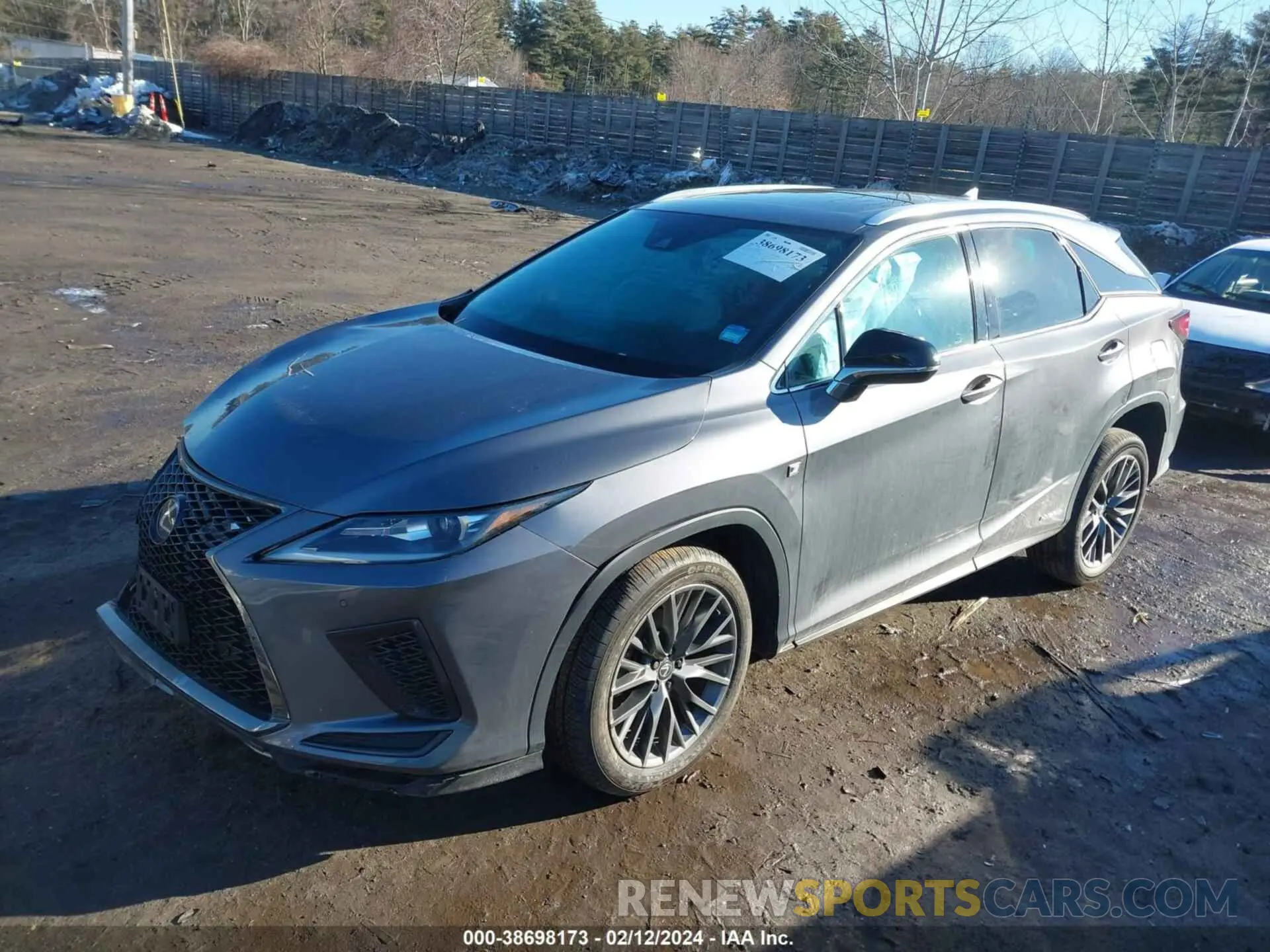 2 fotografías del automóvil dañado 2T2SGMDA4NC073847 LEXUS RX 450H 2022