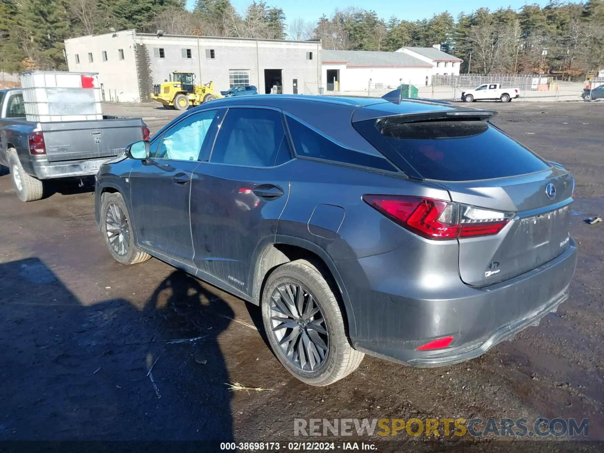 3 fotografías del automóvil dañado 2T2SGMDA4NC073847 LEXUS RX 450H 2022