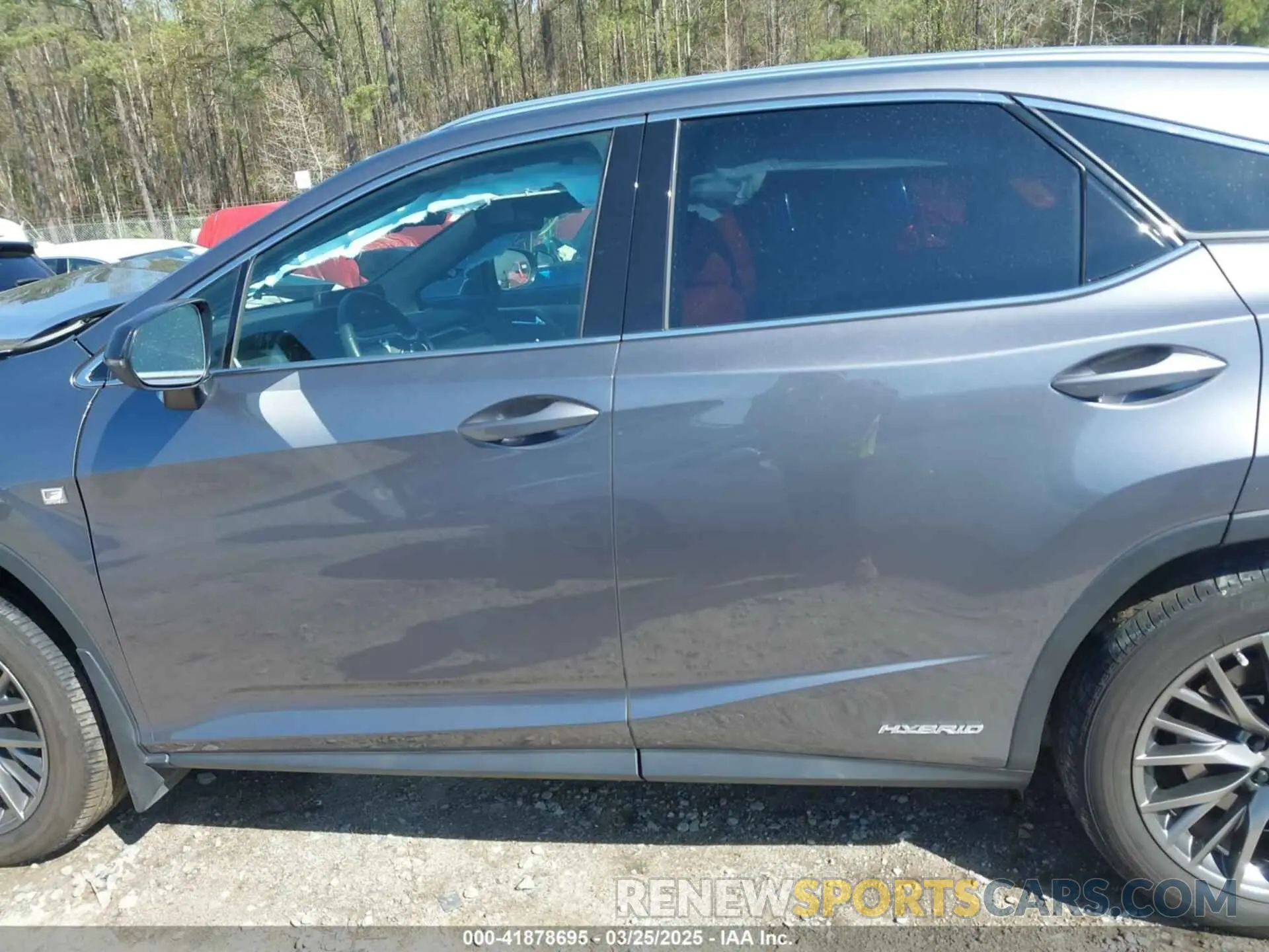 15 fotografías del automóvil dañado 2T2YGMDA0NC087979 LEXUS RX 450H 2022