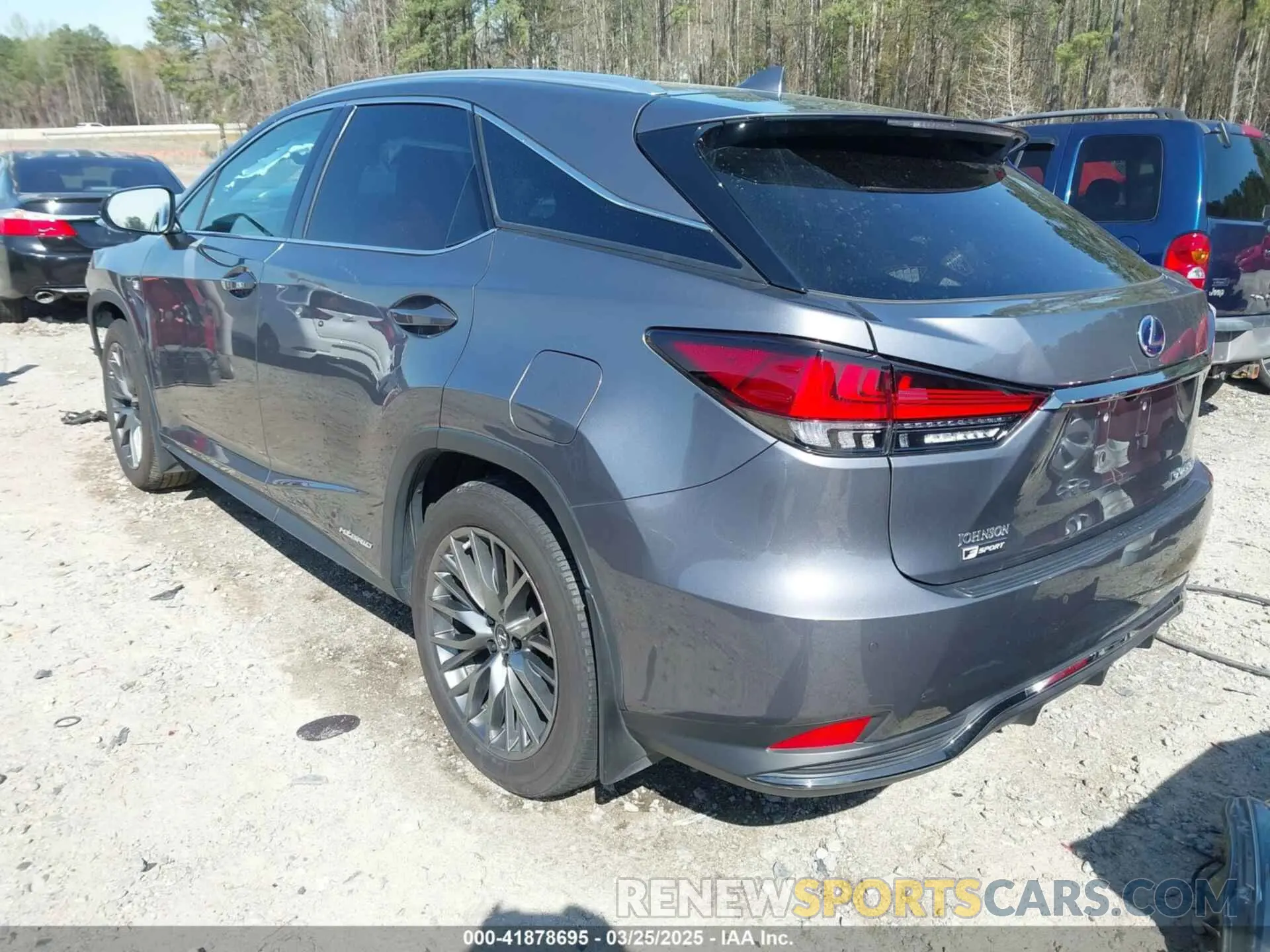 3 fotografías del automóvil dañado 2T2YGMDA0NC087979 LEXUS RX 450H 2022