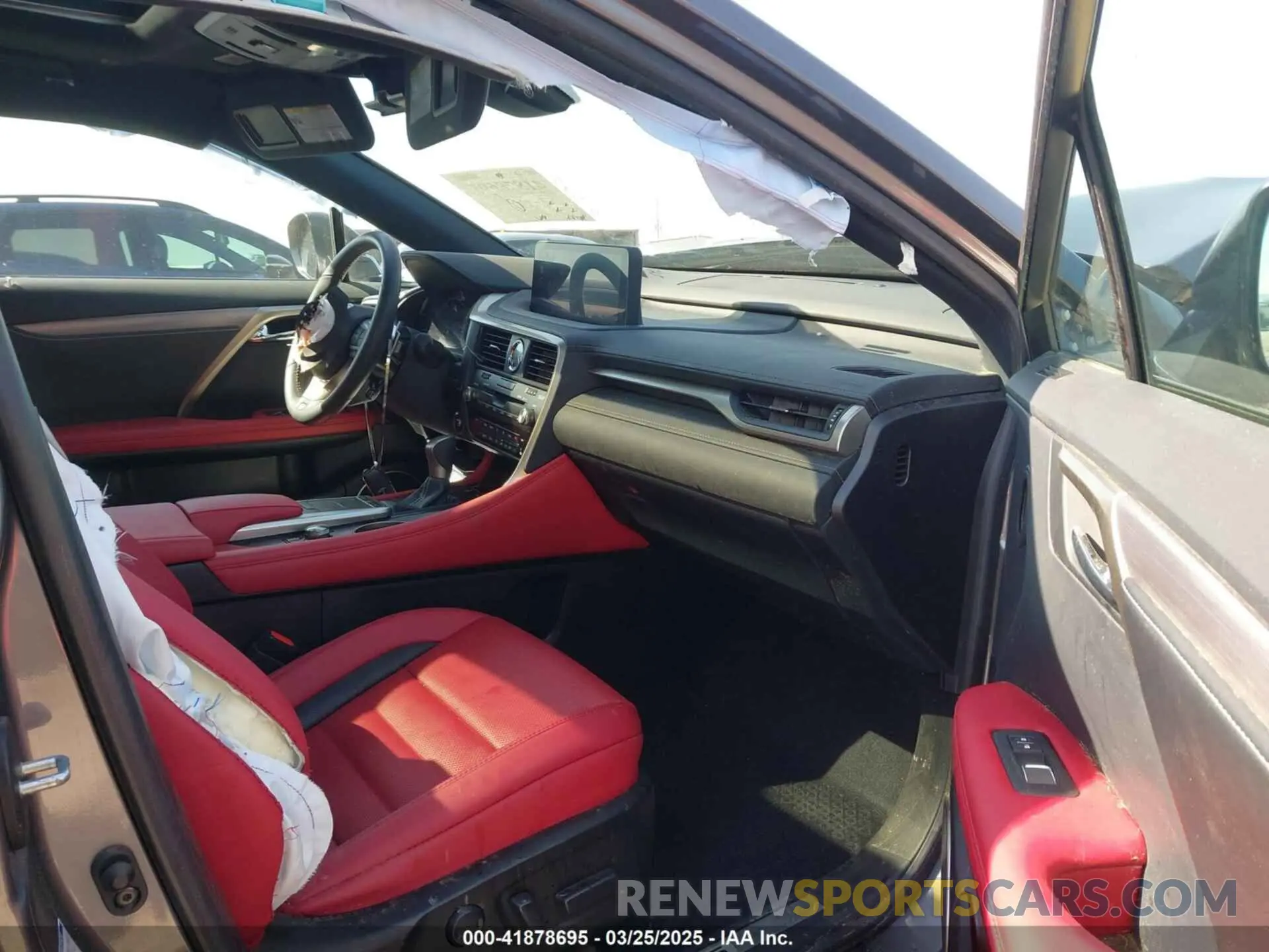 5 fotografías del automóvil dañado 2T2YGMDA0NC087979 LEXUS RX 450H 2022