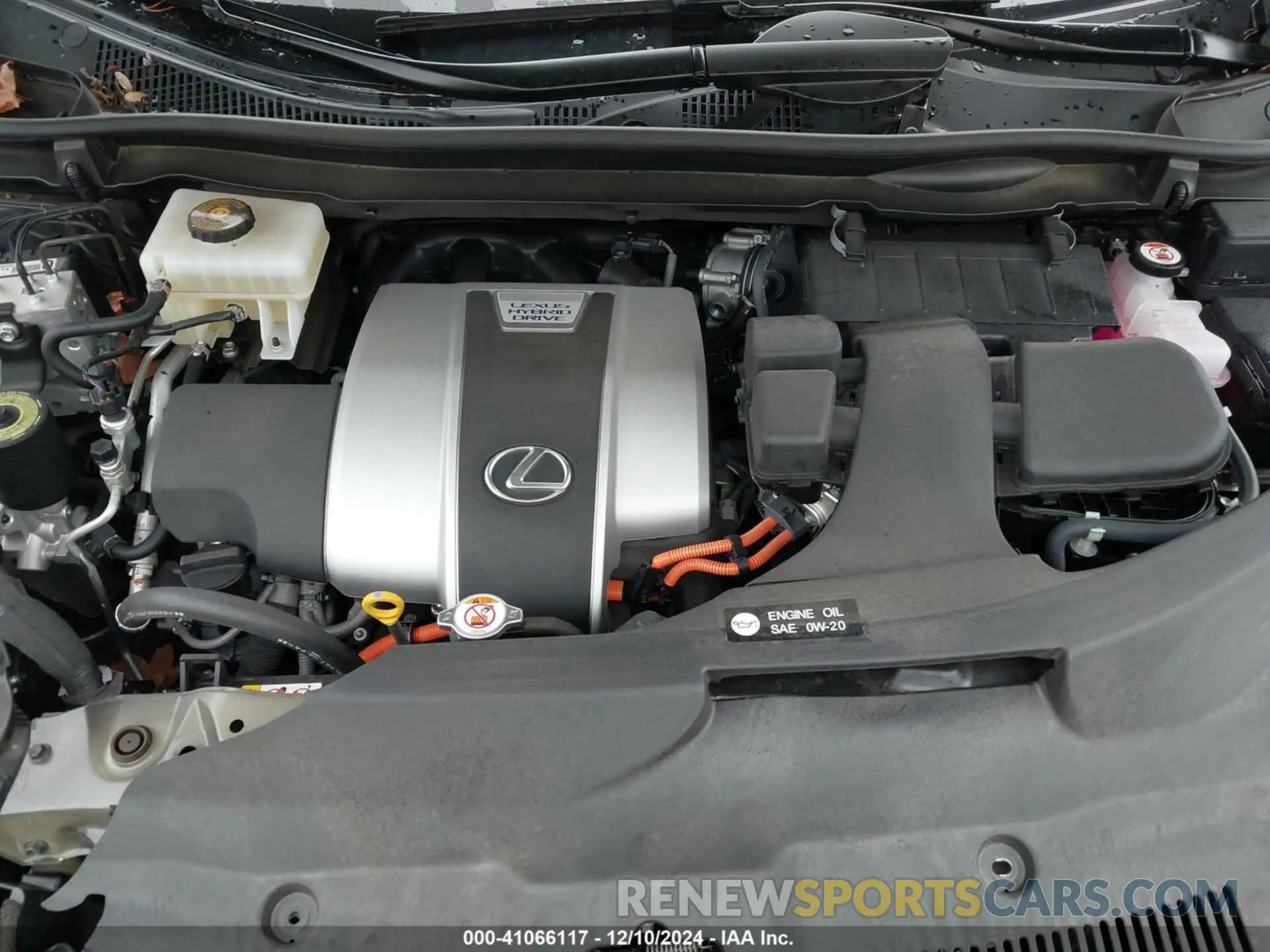 10 fotografías del automóvil dañado 2T2YGMDA0NC090381 LEXUS RX 450H 2022