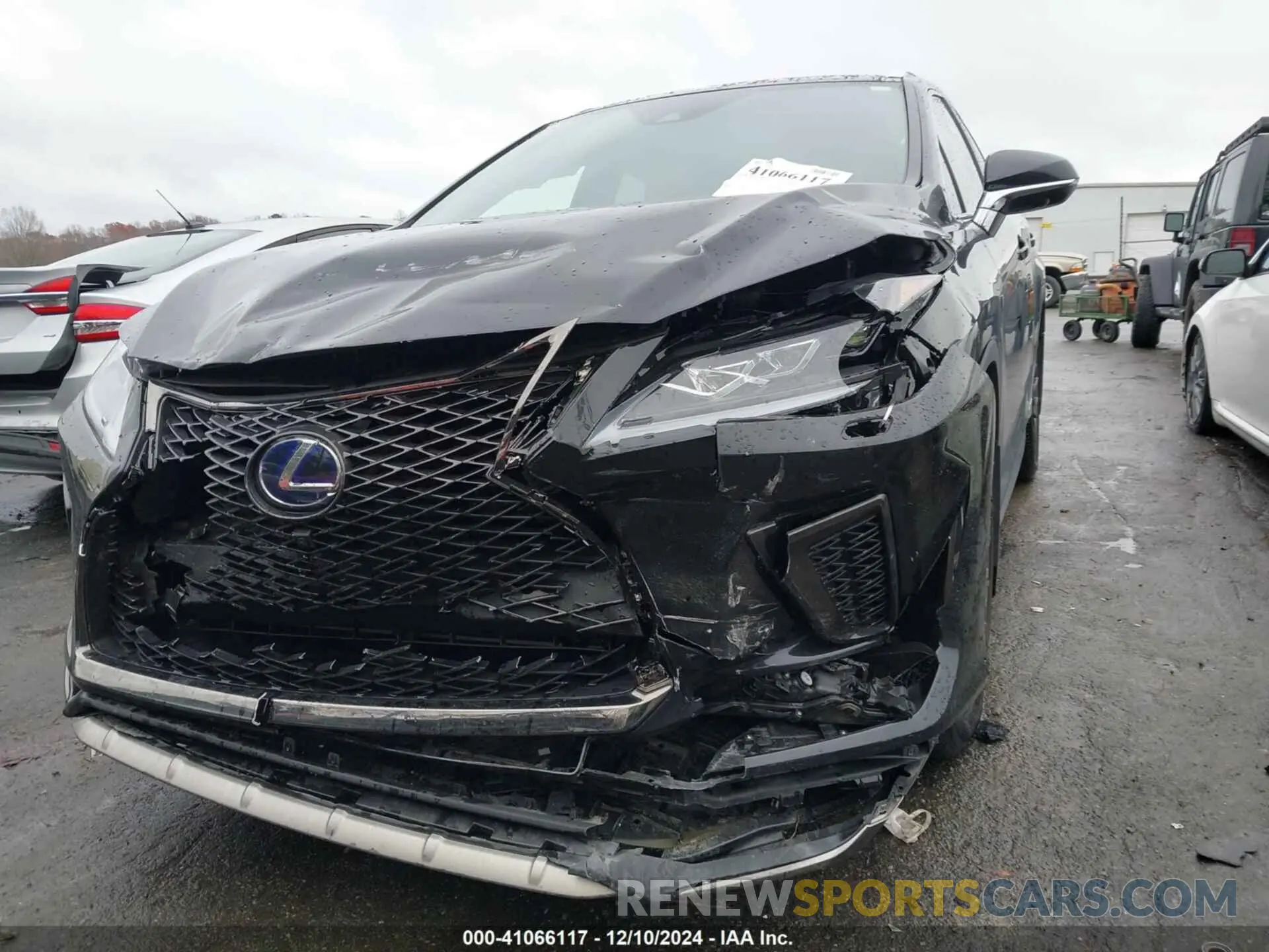 6 fotografías del automóvil dañado 2T2YGMDA0NC090381 LEXUS RX 450H 2022