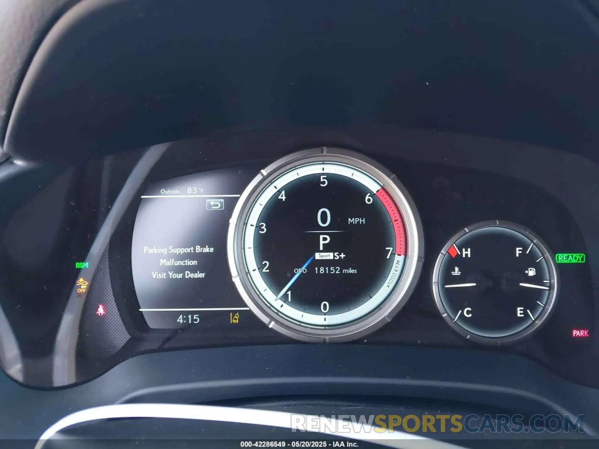 7 fotografías del automóvil dañado 2T2YGMDA8NC082951 LEXUS RX 450H 2022