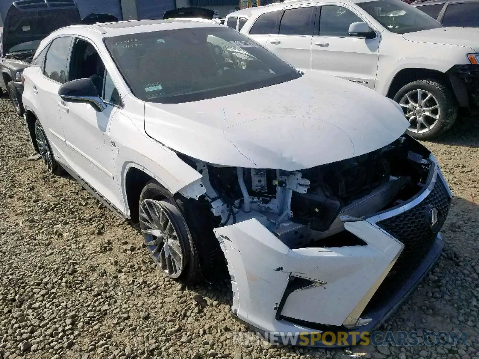 1 fotografías del automóvil dañado 2T2BGMCA3KC032204 LEXUS RX 450H BA 2019