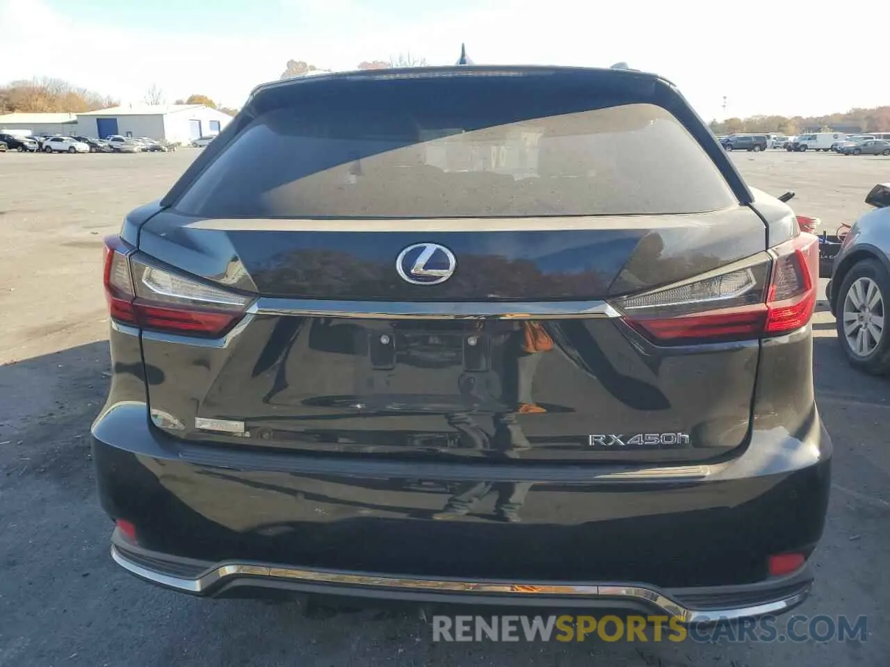 6 fotografías del automóvil dañado 2T2SGMDAXMC062513 LEXUS RX 450H F 2021
