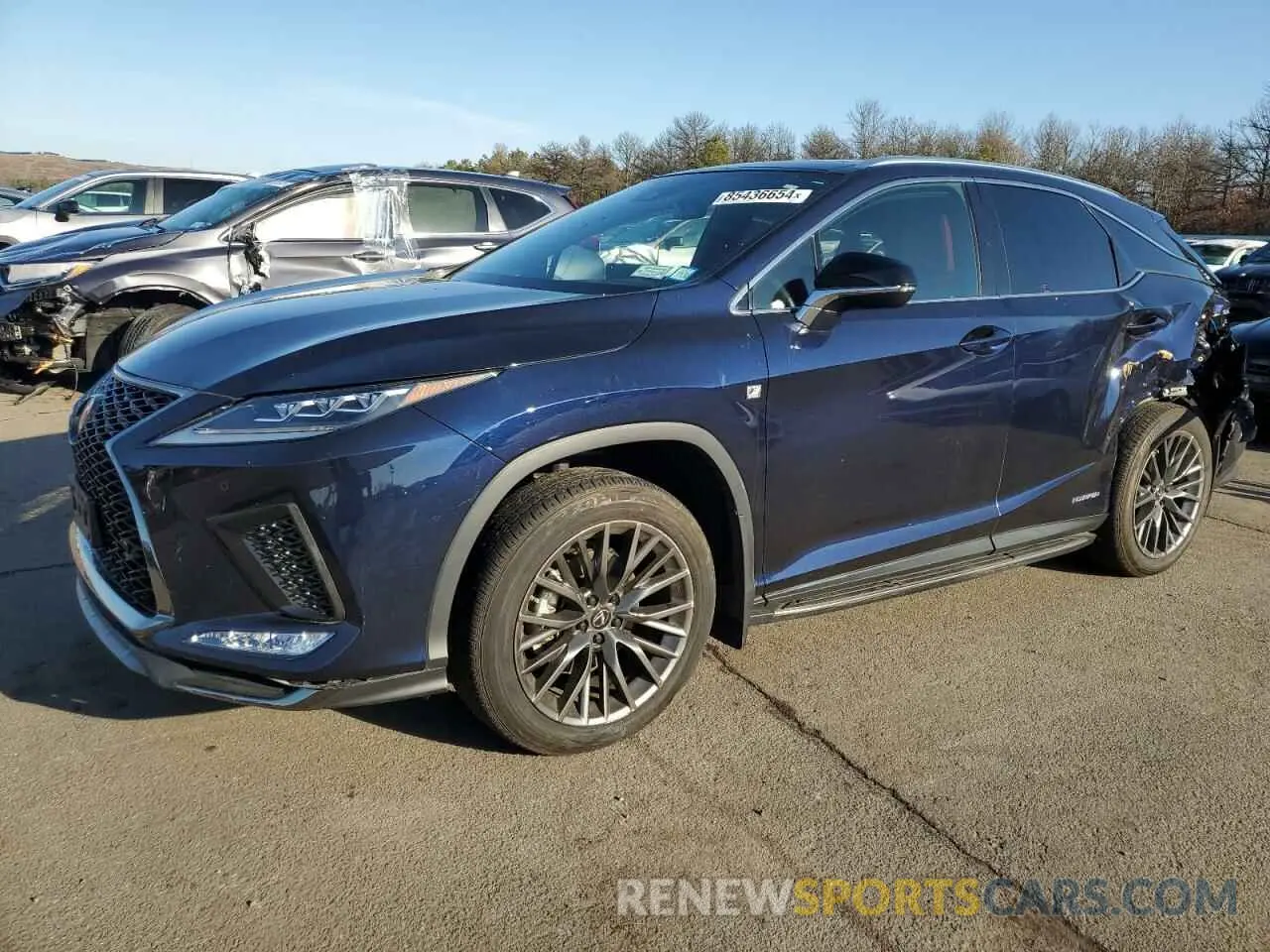 1 fotografías del automóvil dañado 2T2YGMDA9MC065638 LEXUS RX 450H F 2021