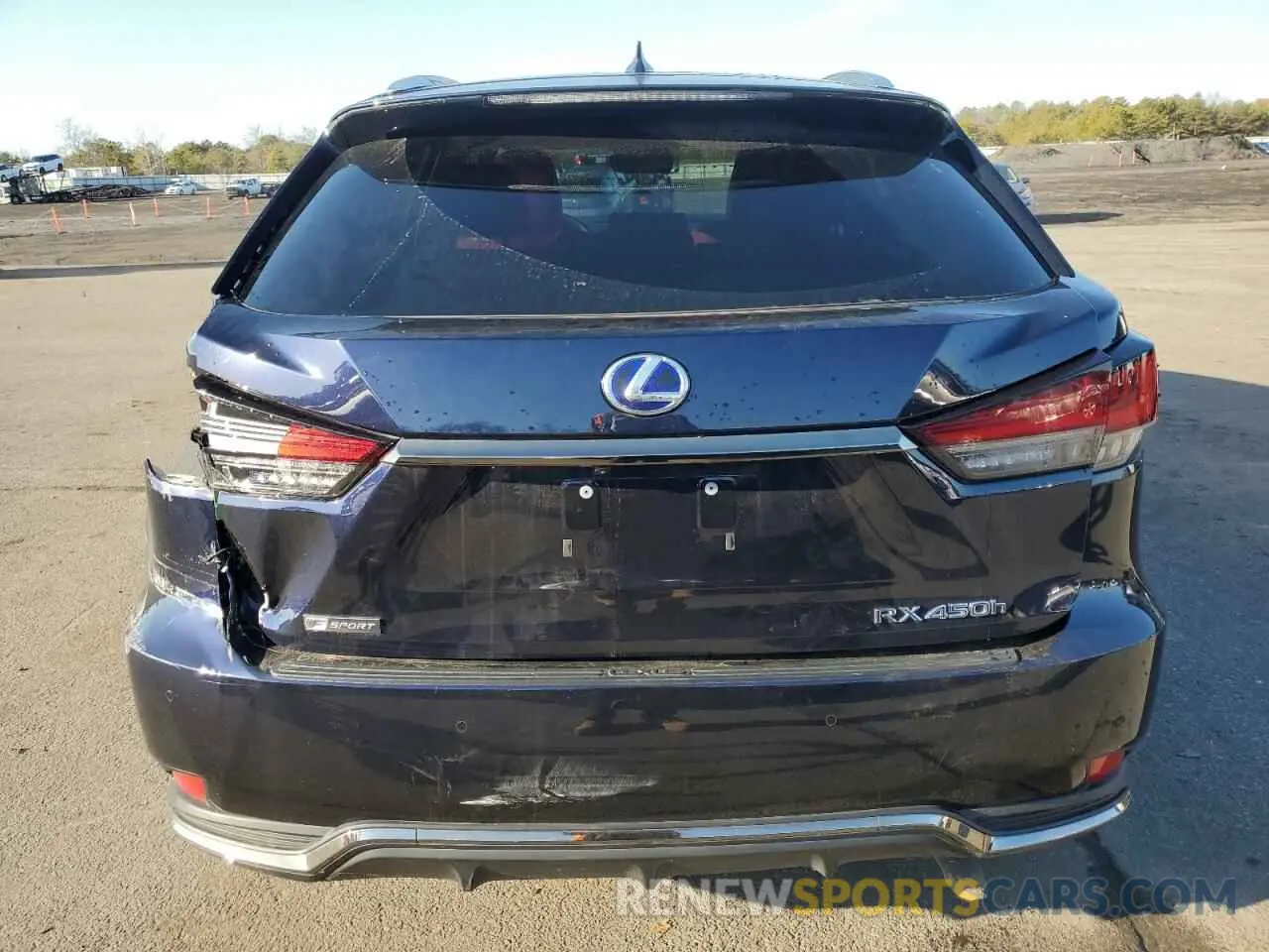 6 fotografías del automóvil dañado 2T2YGMDA9MC065638 LEXUS RX 450H F 2021