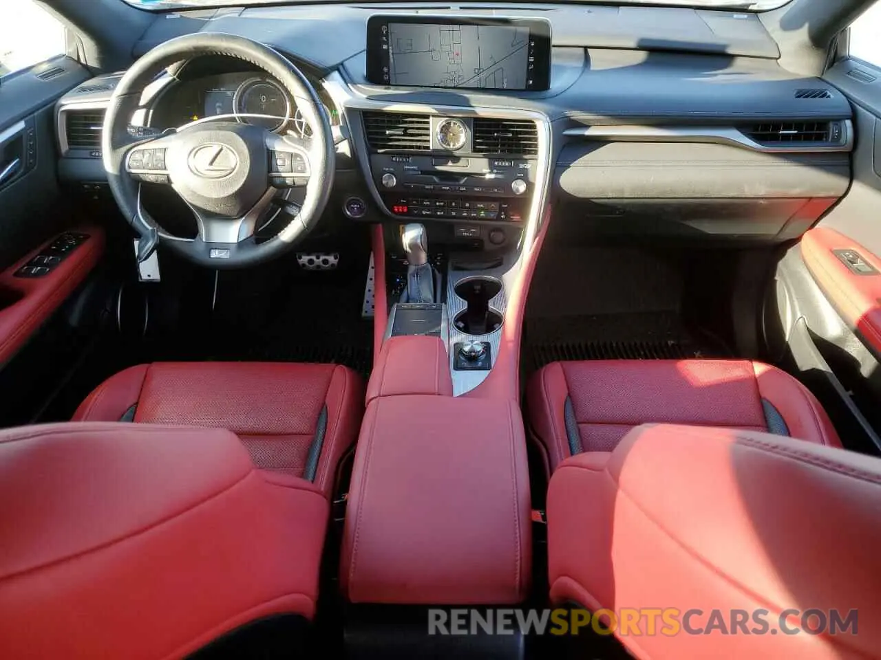 8 fotografías del automóvil dañado 2T2YGMDA9MC065638 LEXUS RX 450H F 2021
