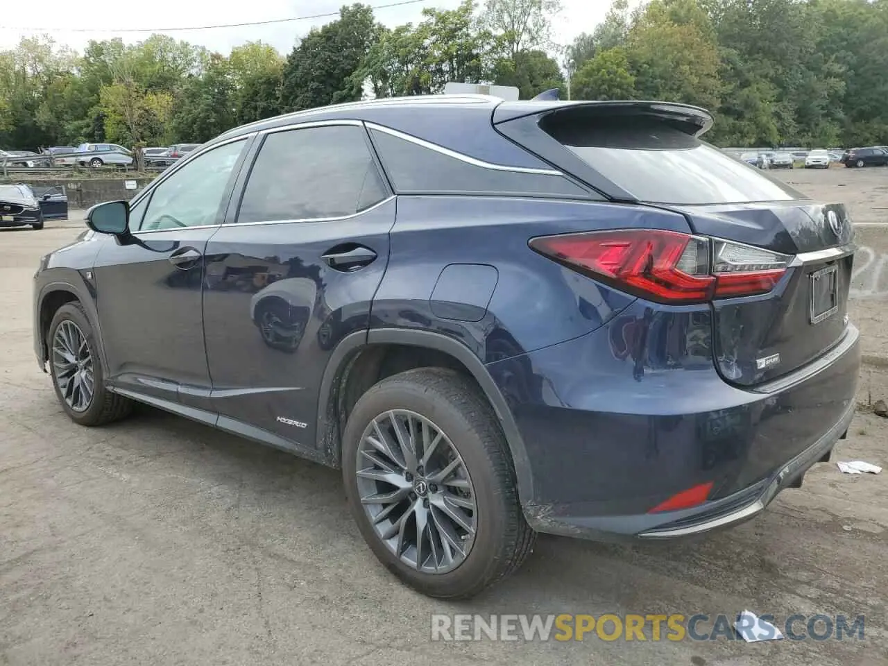 2 fotografías del automóvil dañado 2T2SGMDA4NC089949 LEXUS RX 450H F 2022