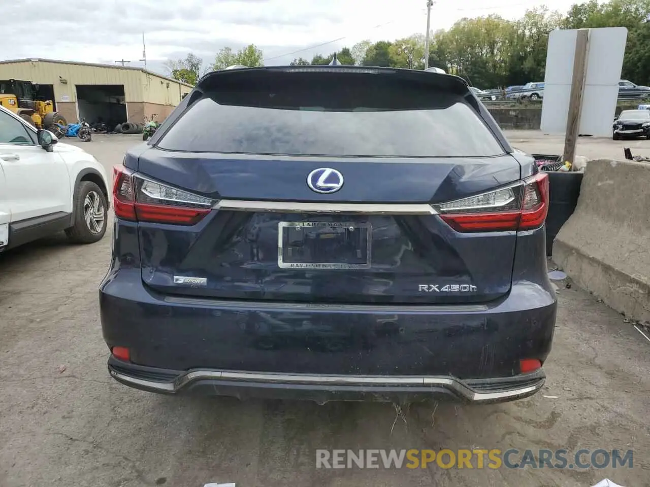 6 fotografías del automóvil dañado 2T2SGMDA4NC089949 LEXUS RX 450H F 2022