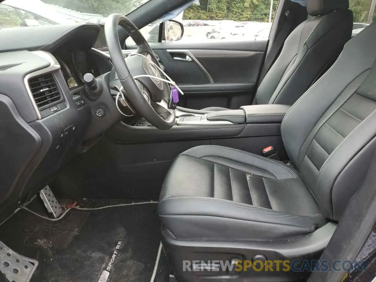 7 fotografías del automóvil dañado 2T2SGMDA4NC089949 LEXUS RX 450H F 2022