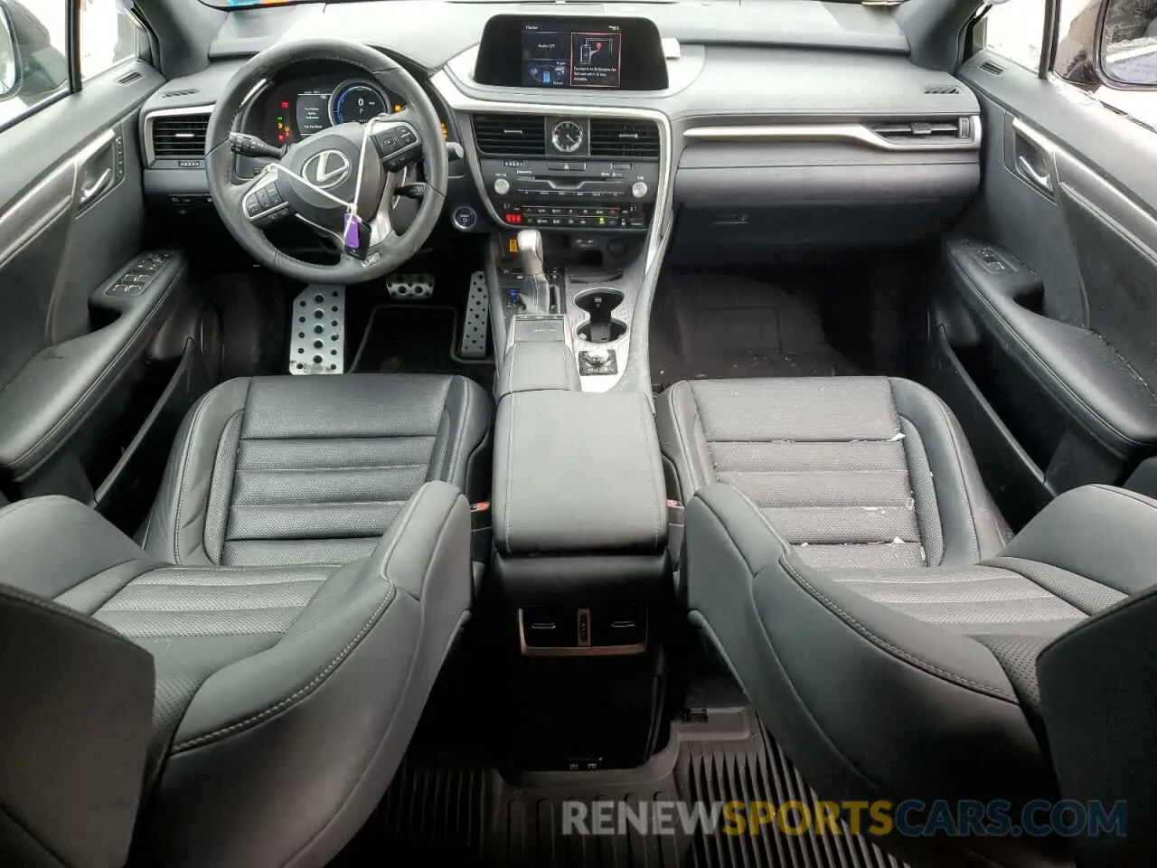 8 fotografías del automóvil dañado 2T2SGMDA4NC089949 LEXUS RX 450H F 2022