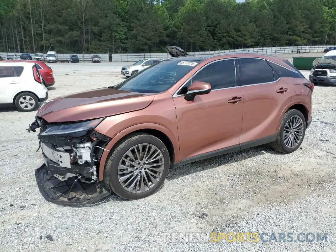 1 fotografías del automóvil dañado JTJCJMGA2R2012259 LEXUS RX 450H+ L 2024