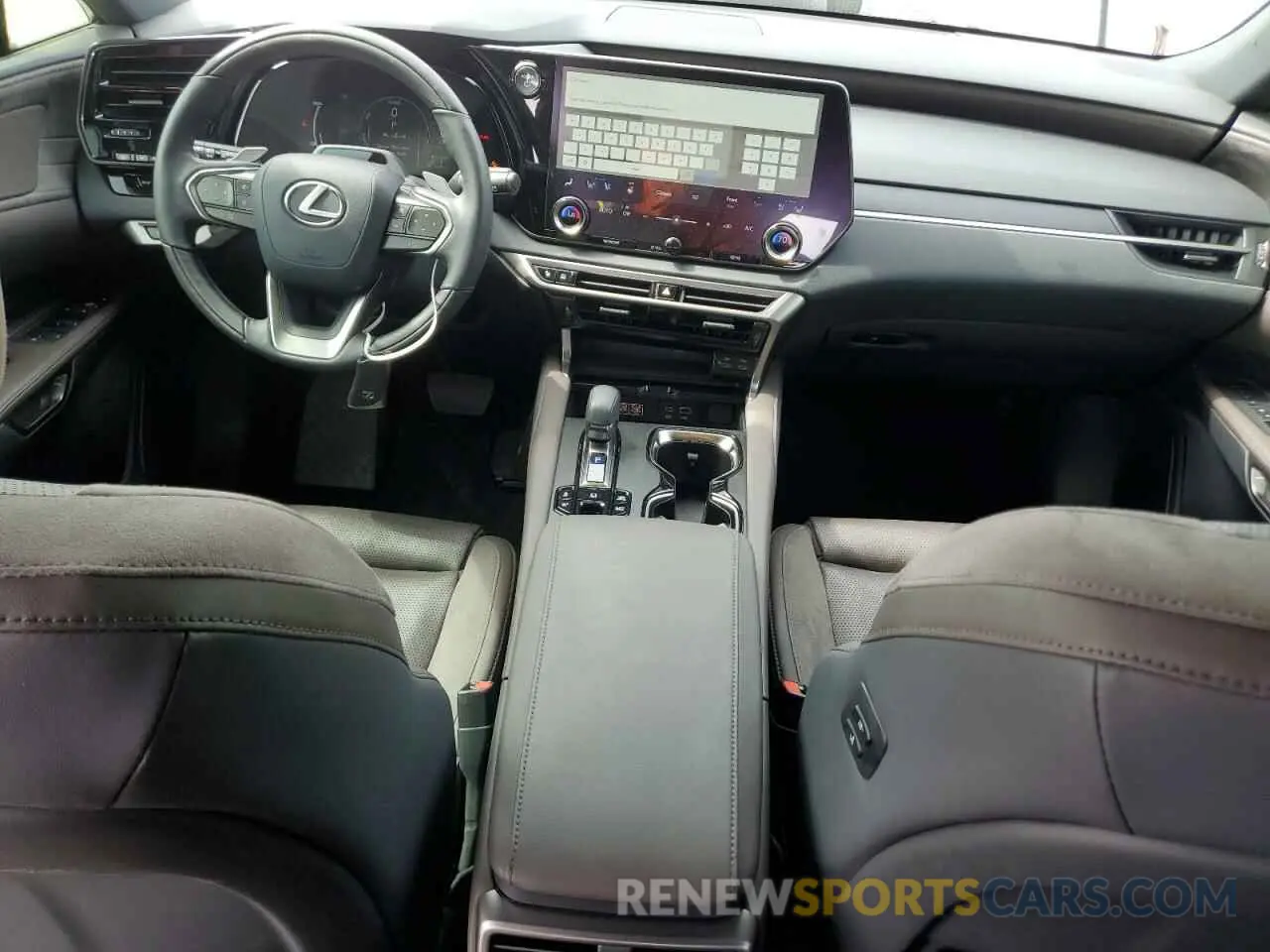 8 fotografías del automóvil dañado JTJCJMGA2R2012259 LEXUS RX 450H+ L 2024